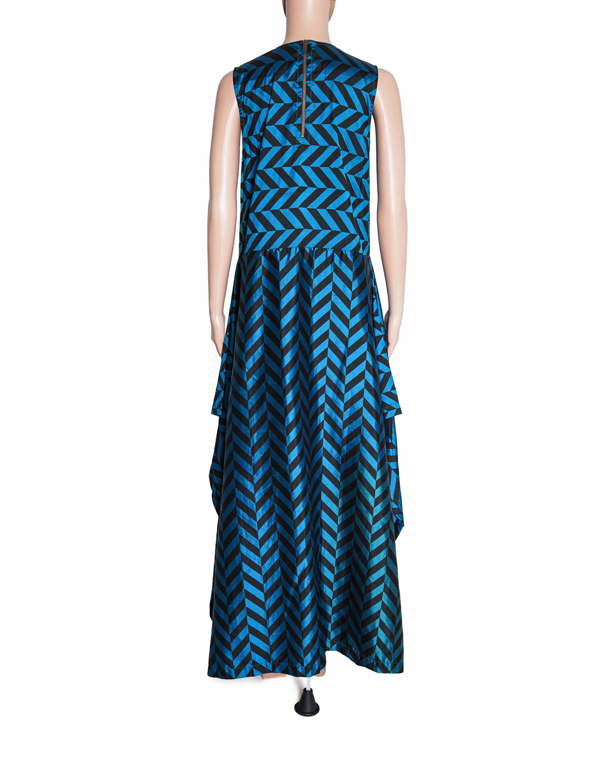 Payal Khandwala Blue Printed Maxi Dress