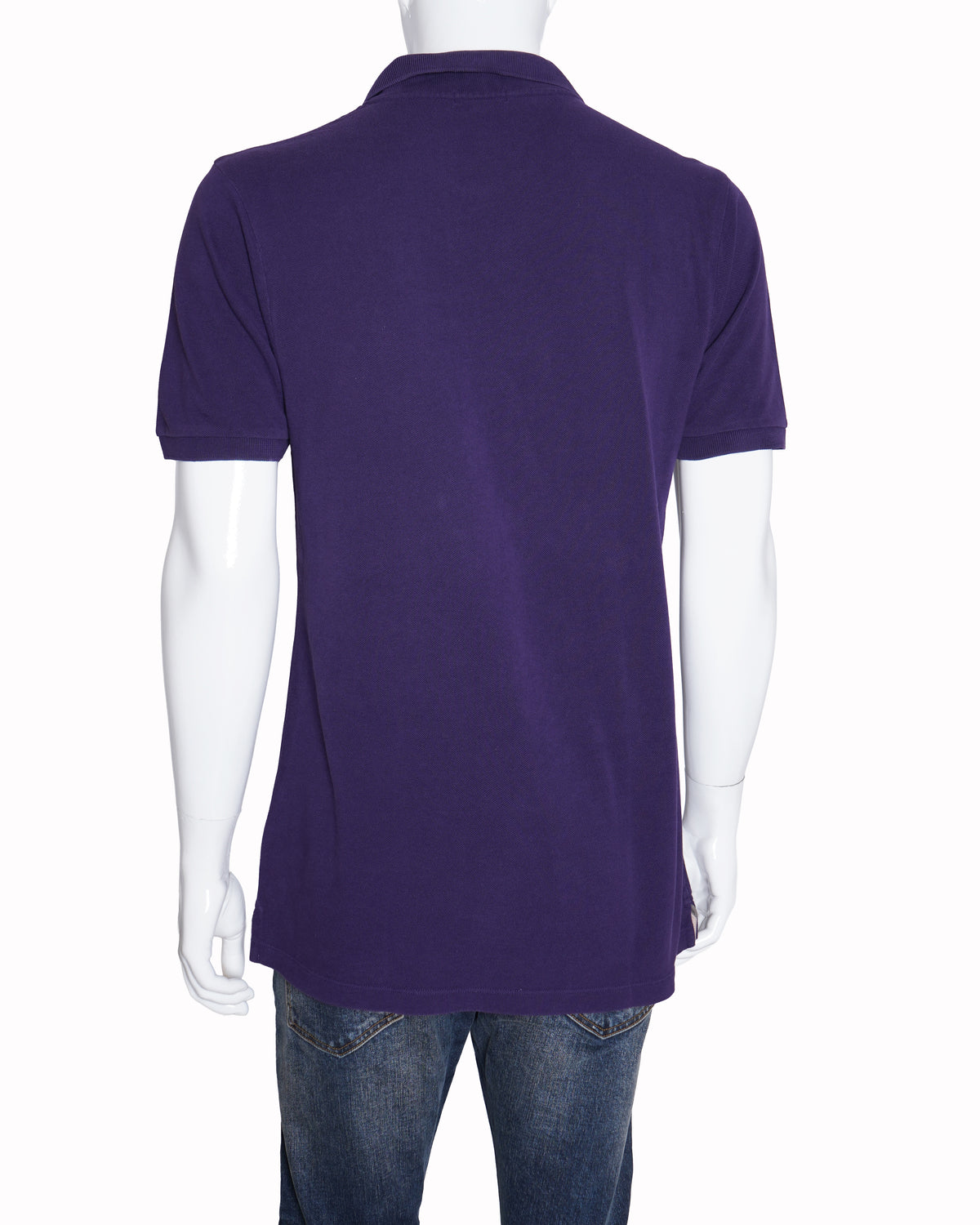 Burberry polo t-shirt in purple