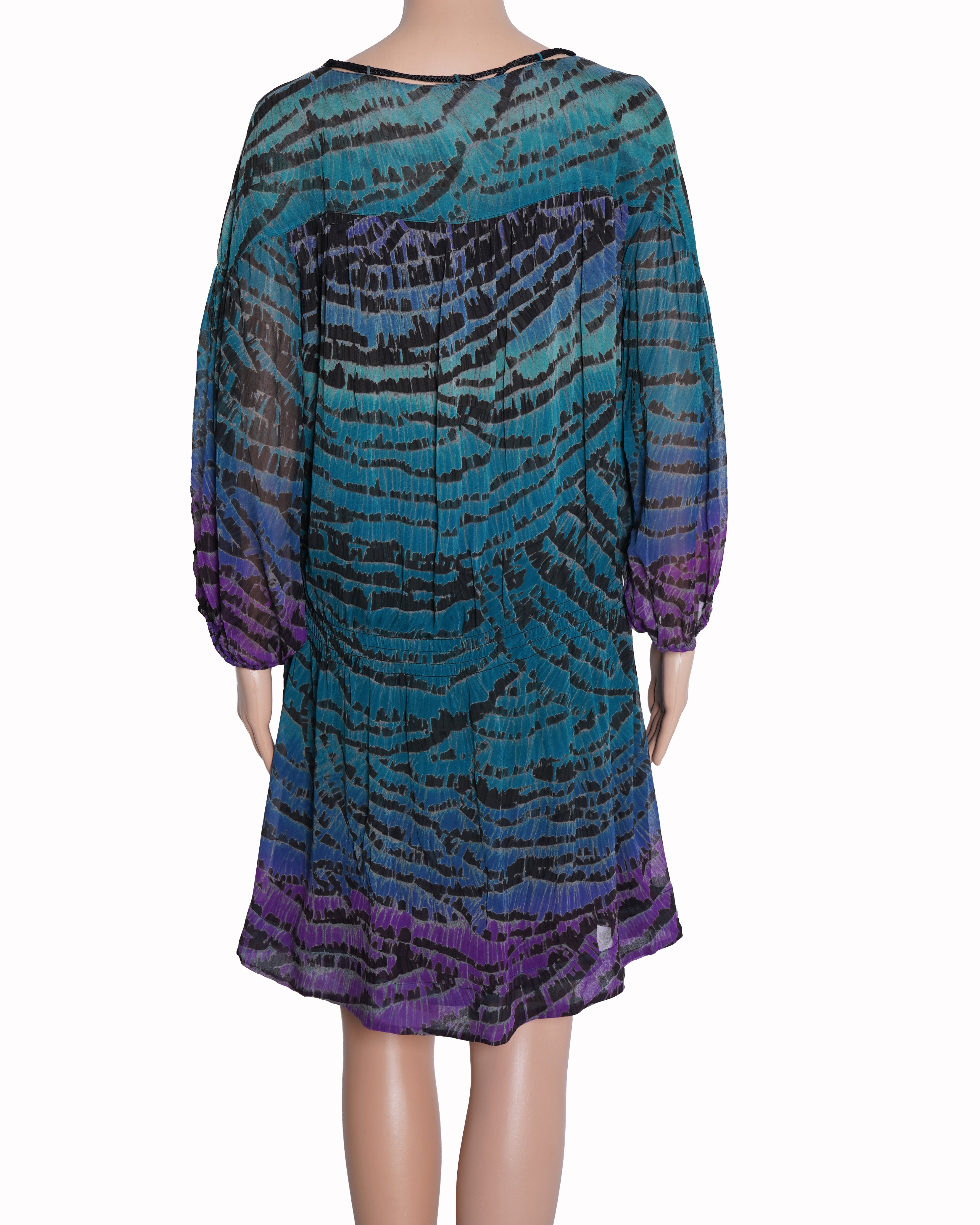 Diane Von Furstenberg Multicolour Printed Mini Dress