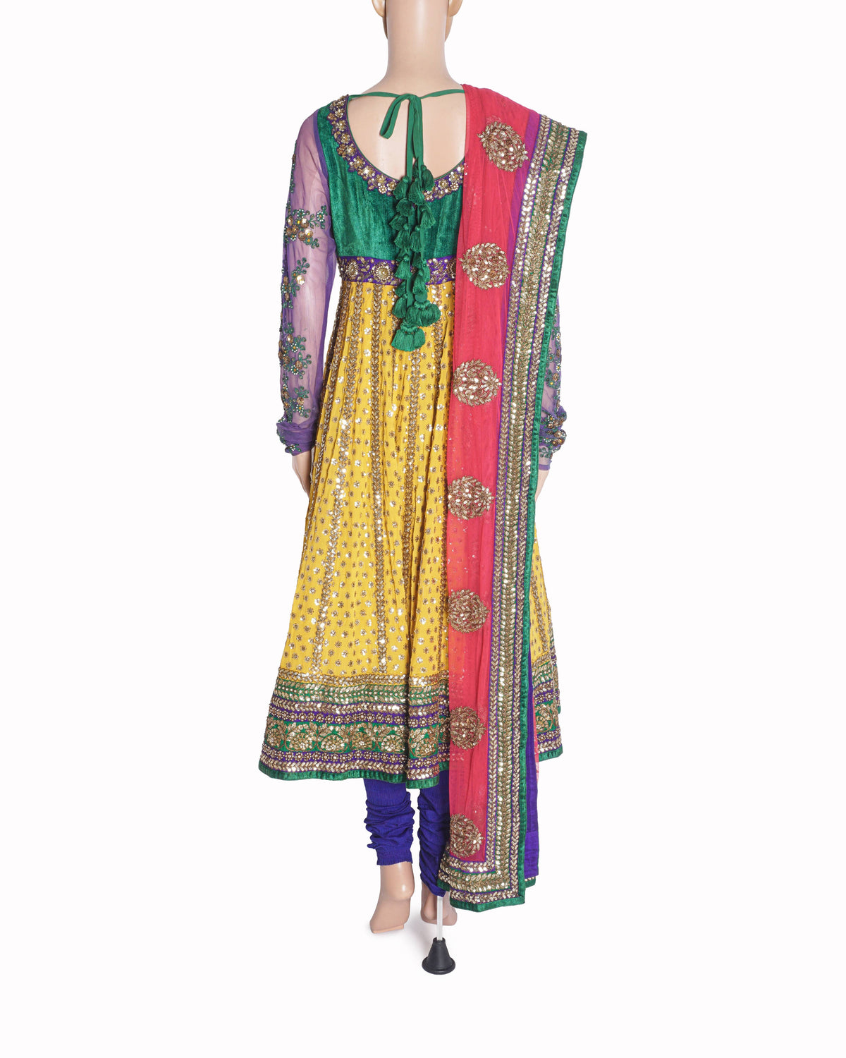 Sabyasachi Multi-Color Embroidered Anarkali Set