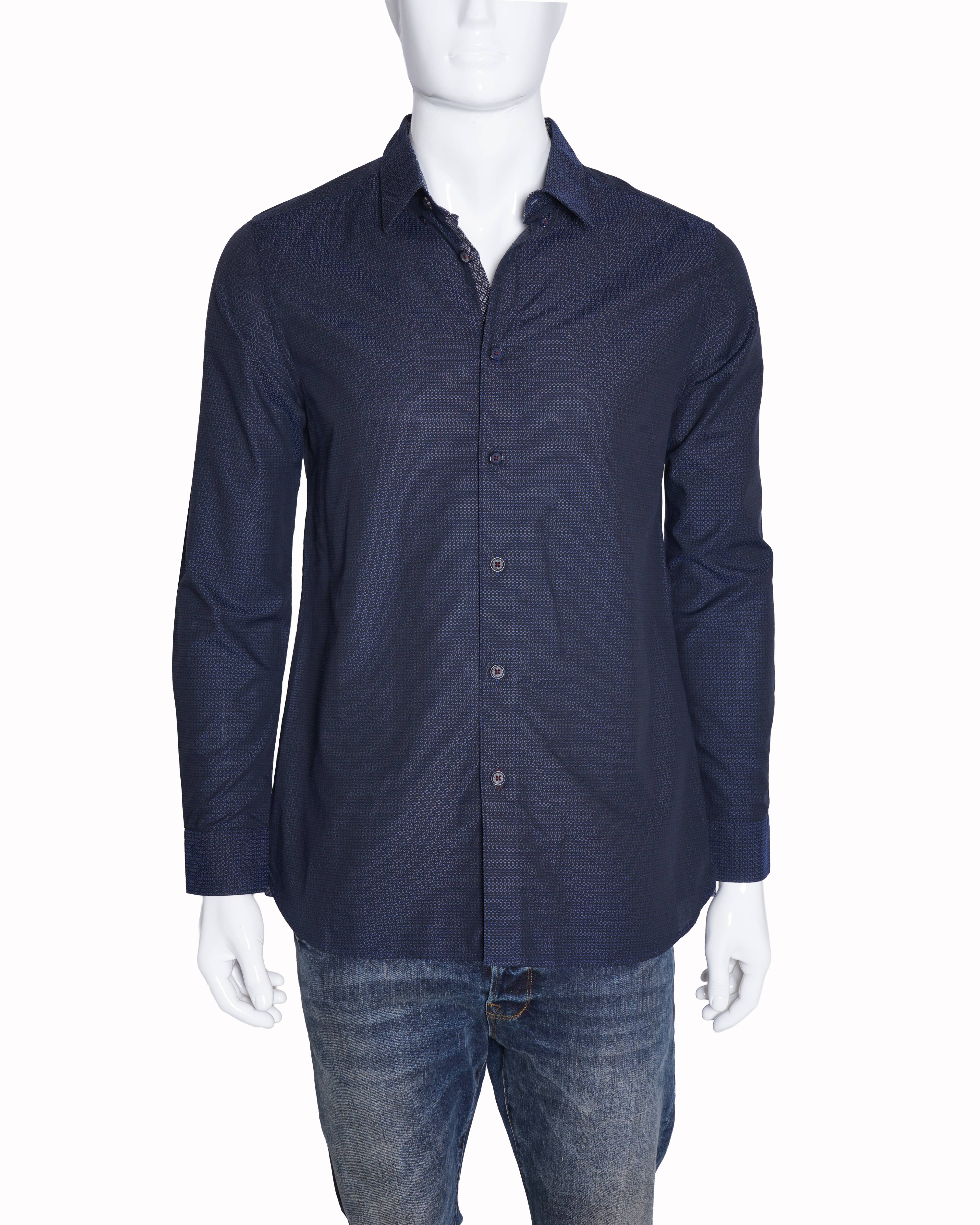 Ted Baker Men's Button Down Shirt In Blue