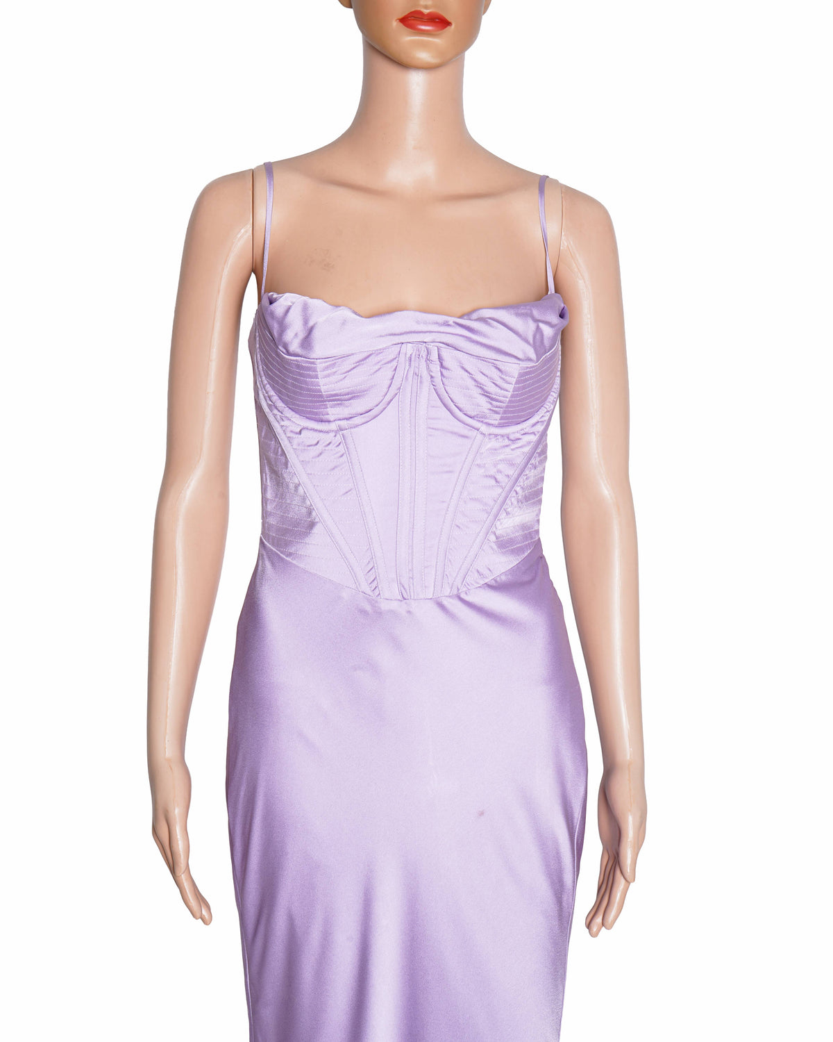 House Of CB Corset Dress In Lavender