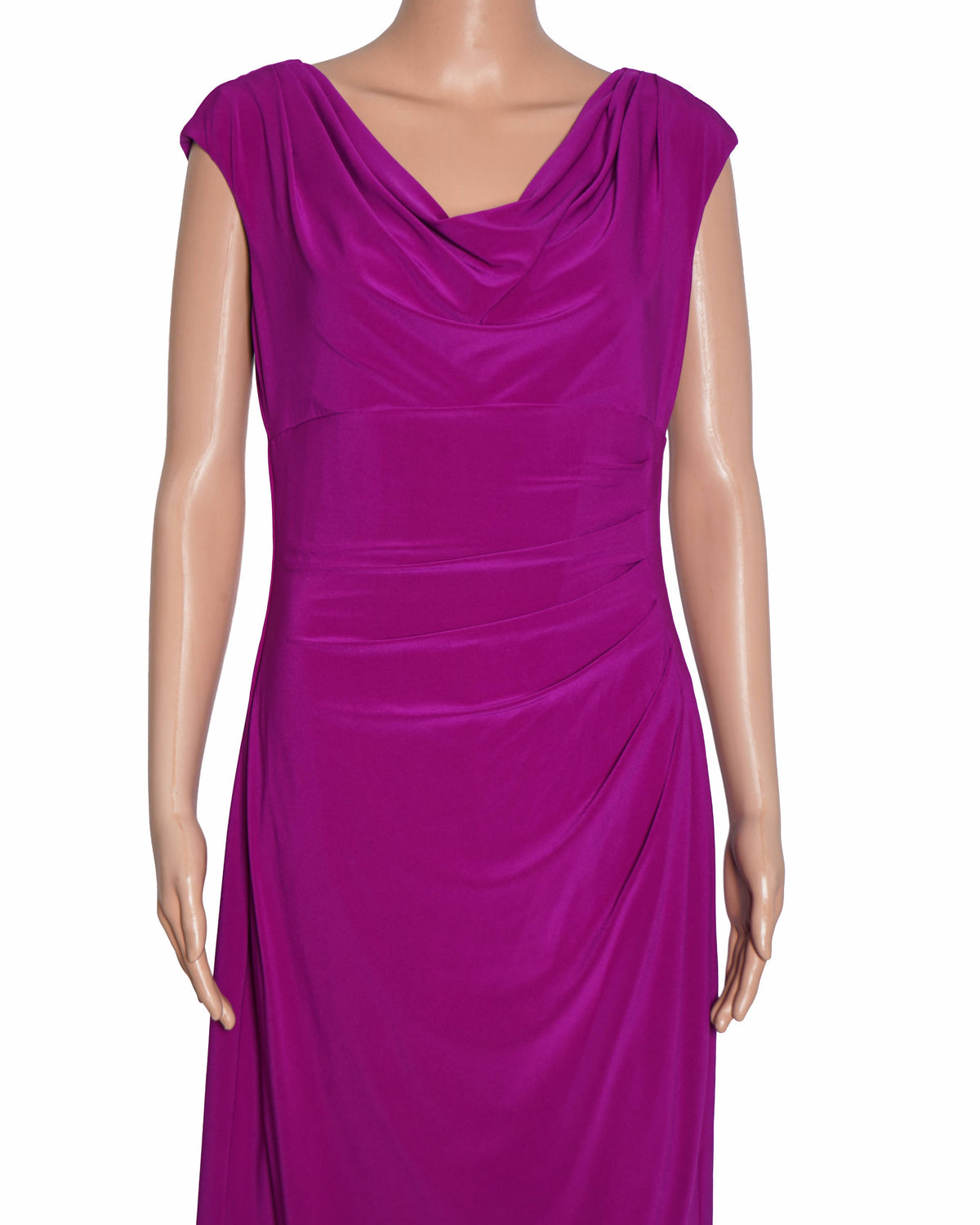 Lauren By Ralph Lauren Bodycon Dress In Magenta Pink