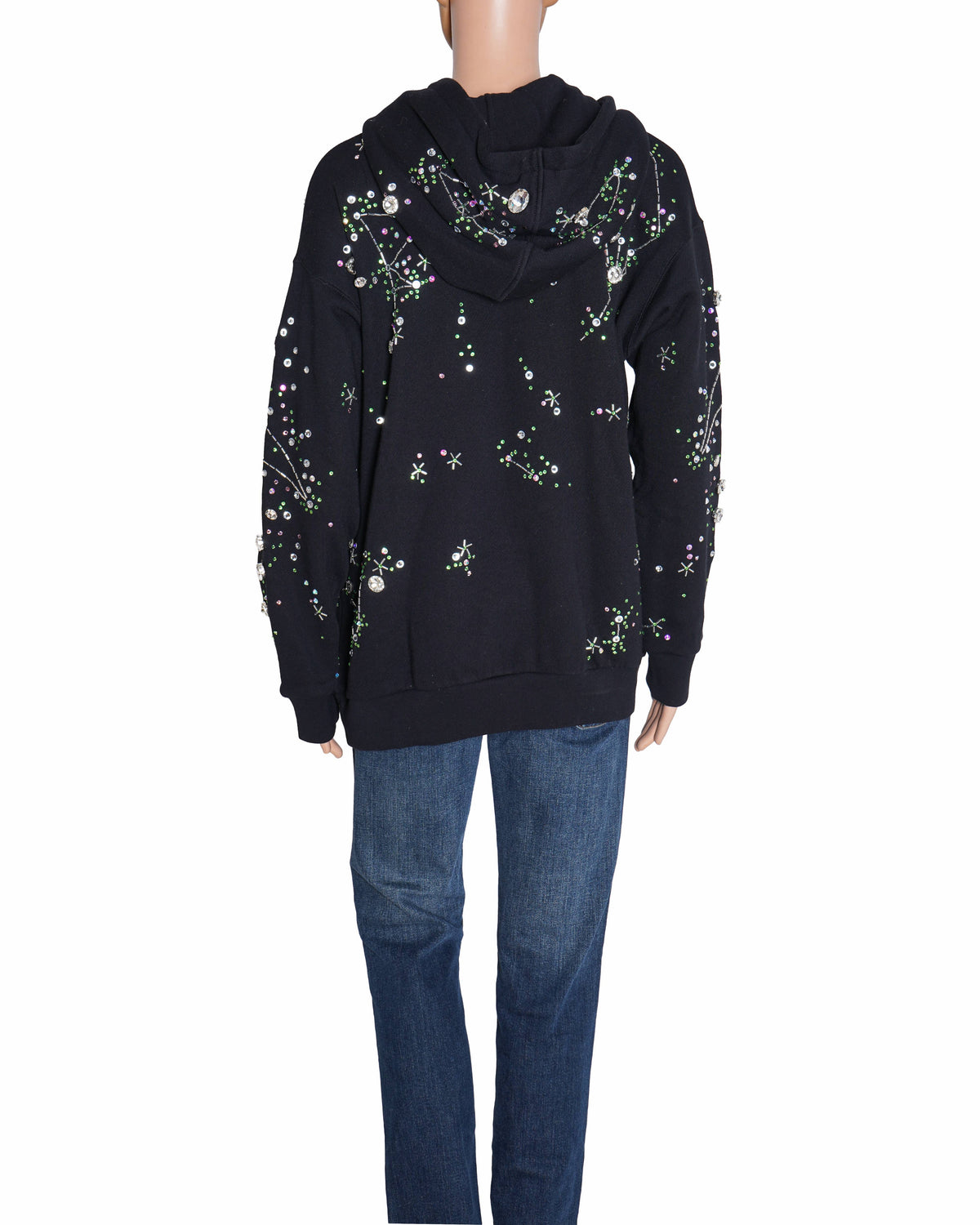 Gucci Cosmogonie Hoodie in Felted Cotton Jersey