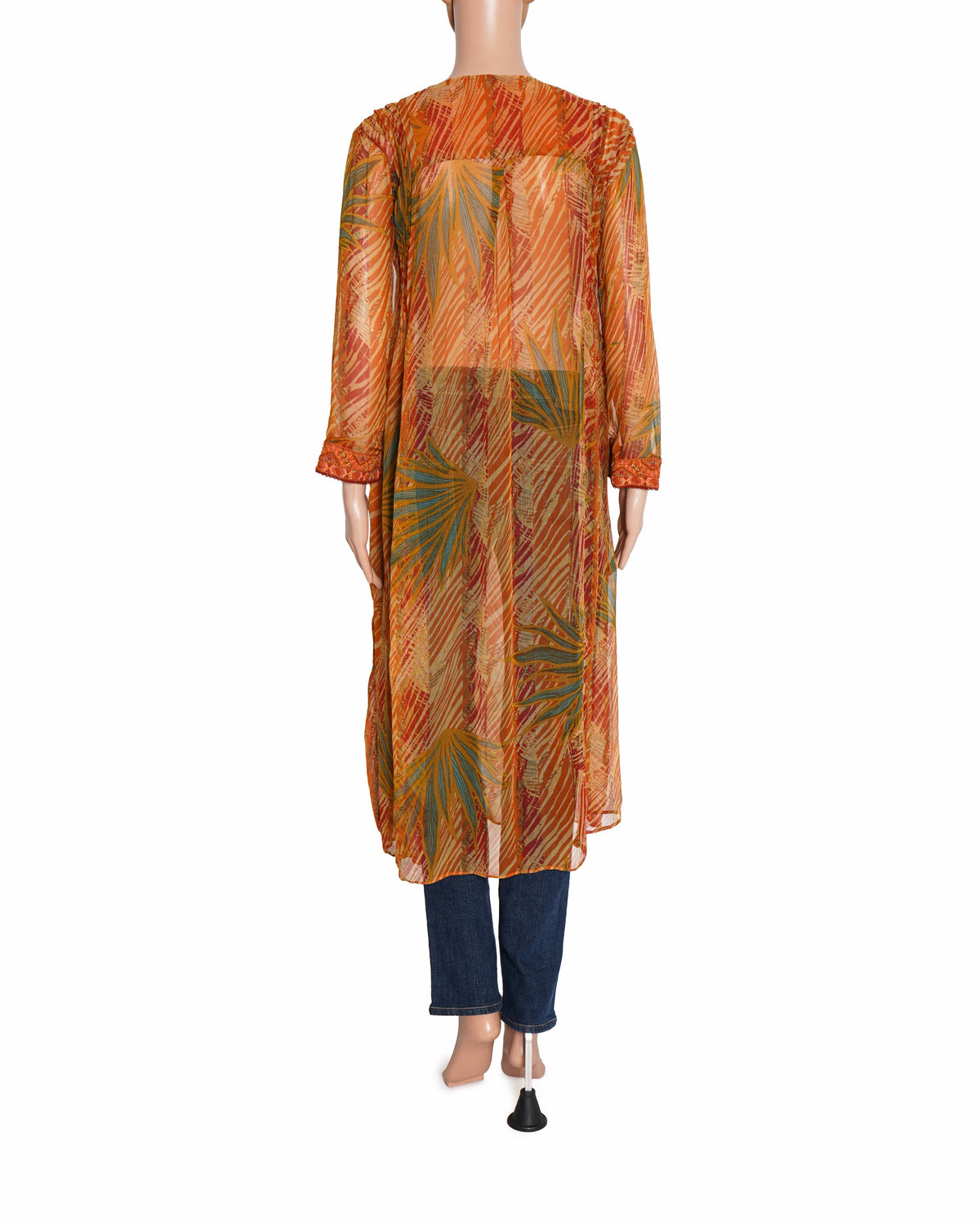 Ritu Kumar orange printed Dress