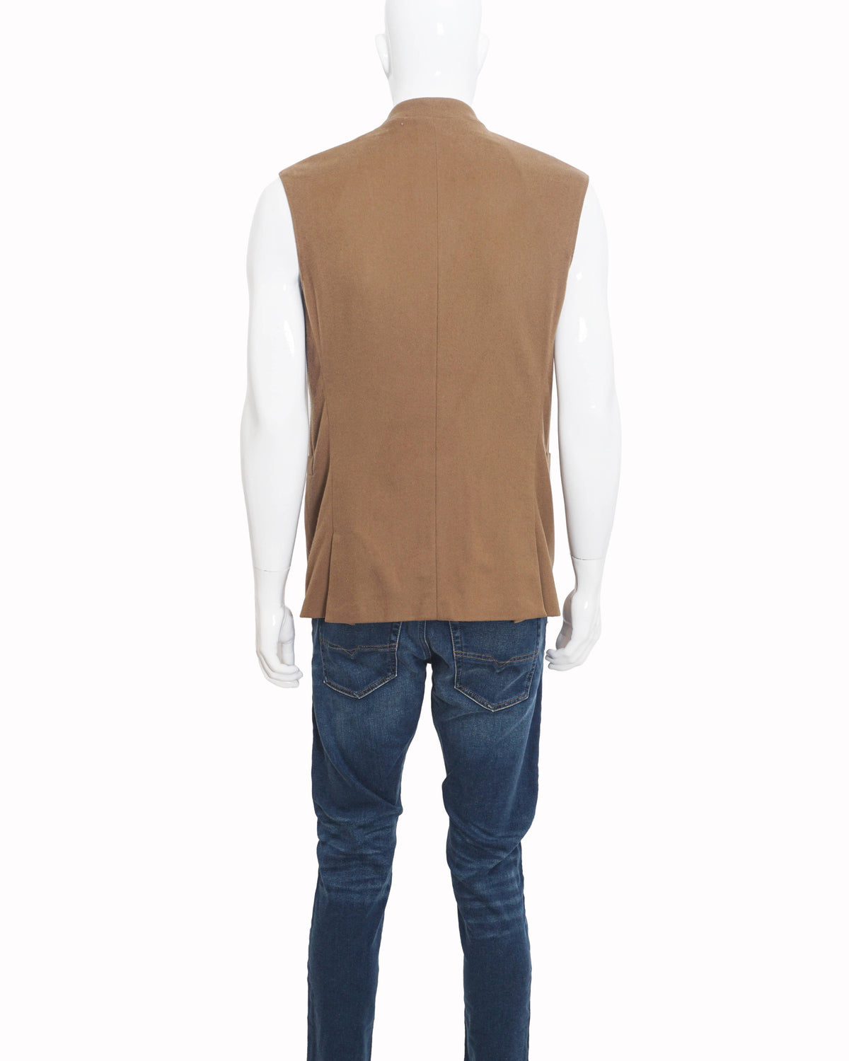 Corneliani Khaki Cashmere Men's Bundi Jacket