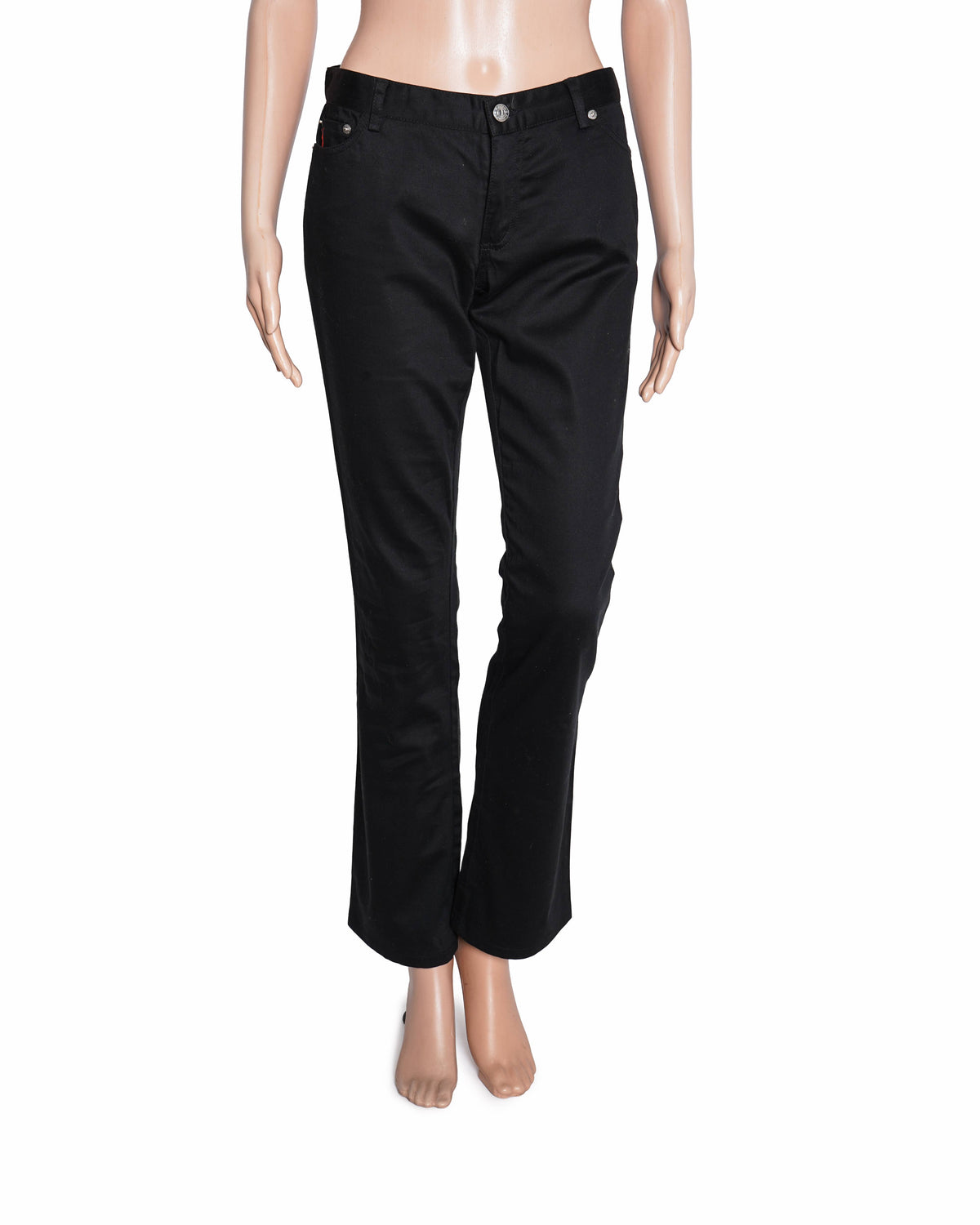 Ralph Lauren Bell Bottom Pants In Black