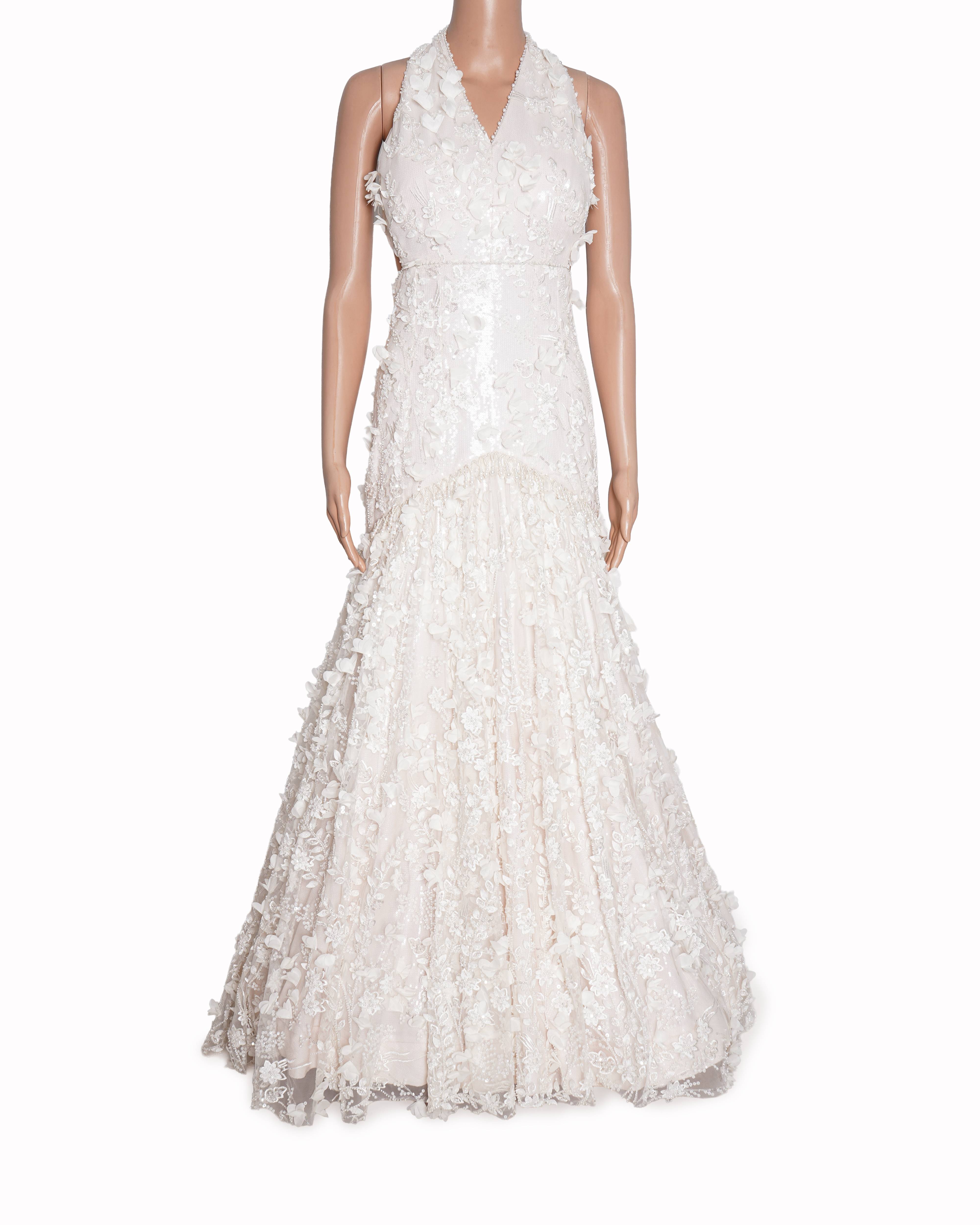 Tarun & Tahiliani 
Pearl Fit & Flare Gown