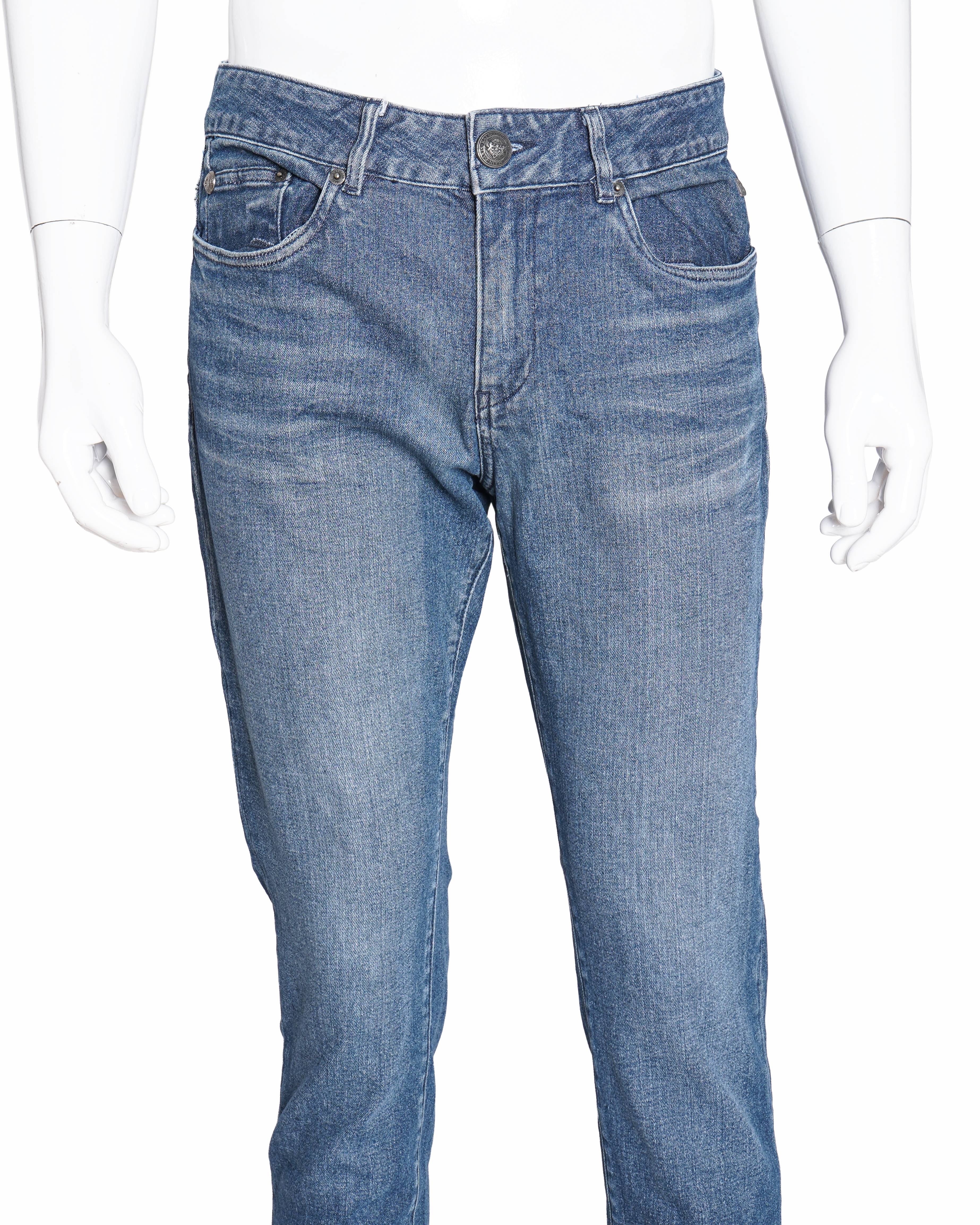 Balmain Paris Men's Slim-Fit Indigo Jeans