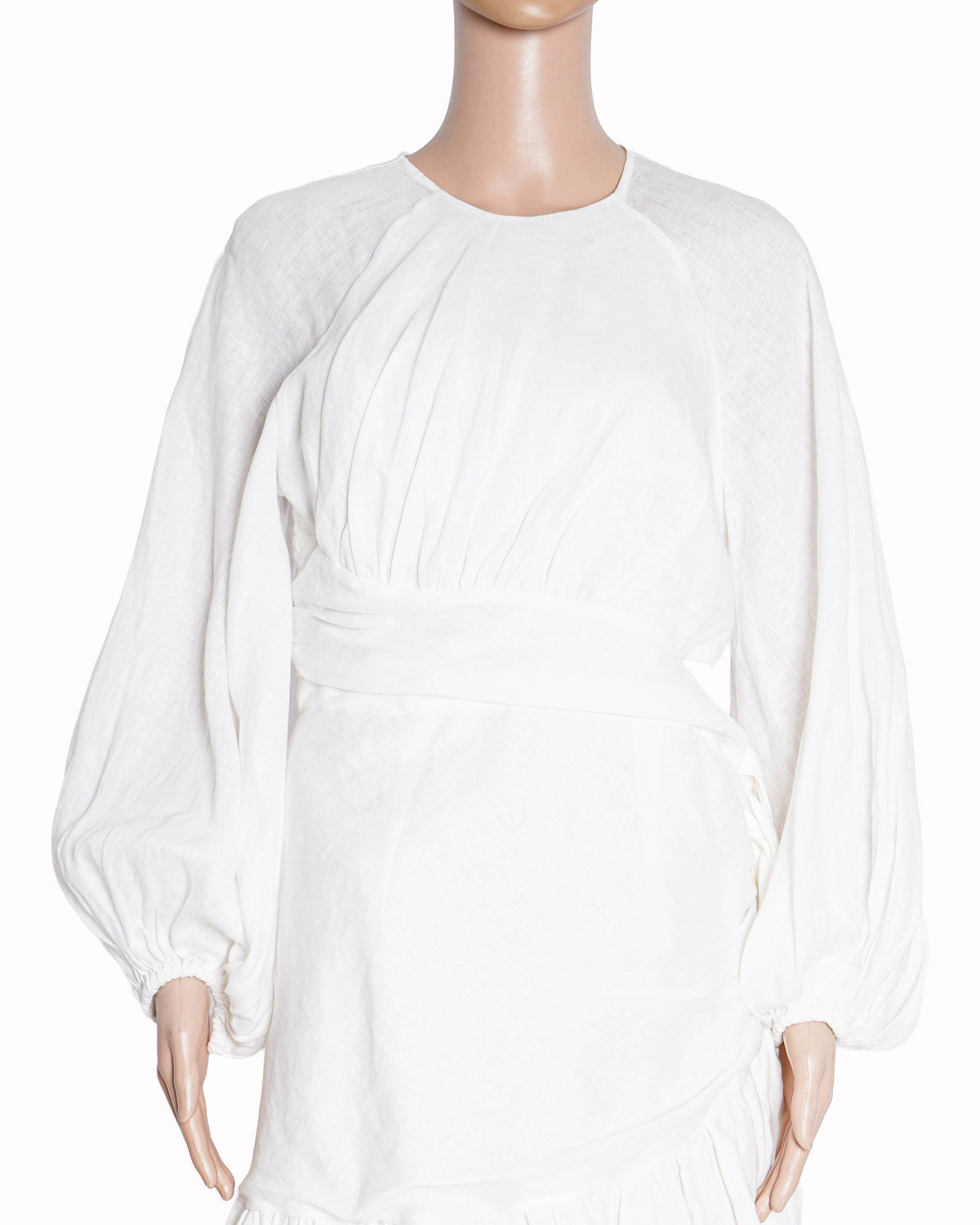 Zimmermann Lyre Billow Mini Wrap Dress