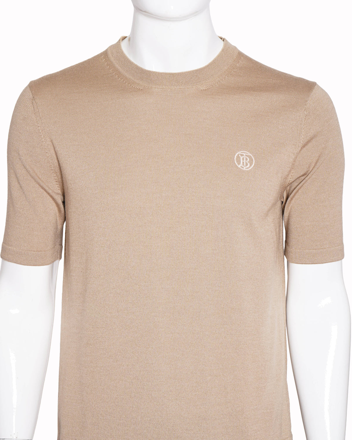 Burberry Knit T-shirt Men's In Beige