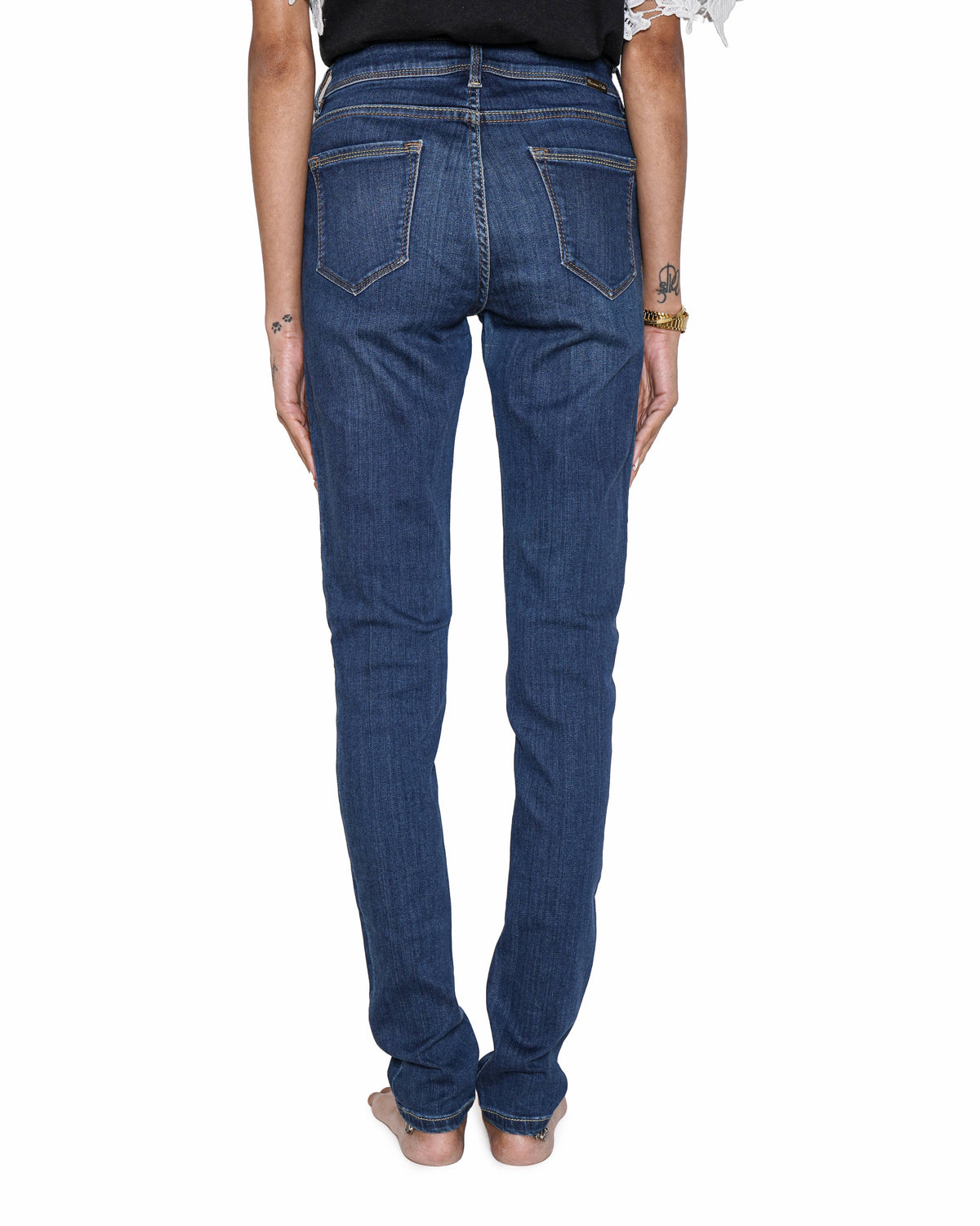 Massimo Dutti Deep Indigo Stretch Skinny Jeans