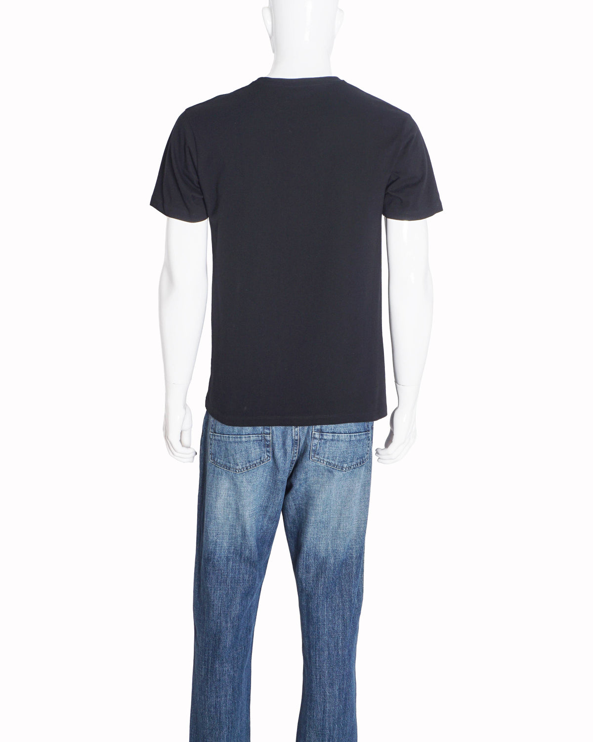 Gucci Black Interlocking GG Web Logo T-Shirt