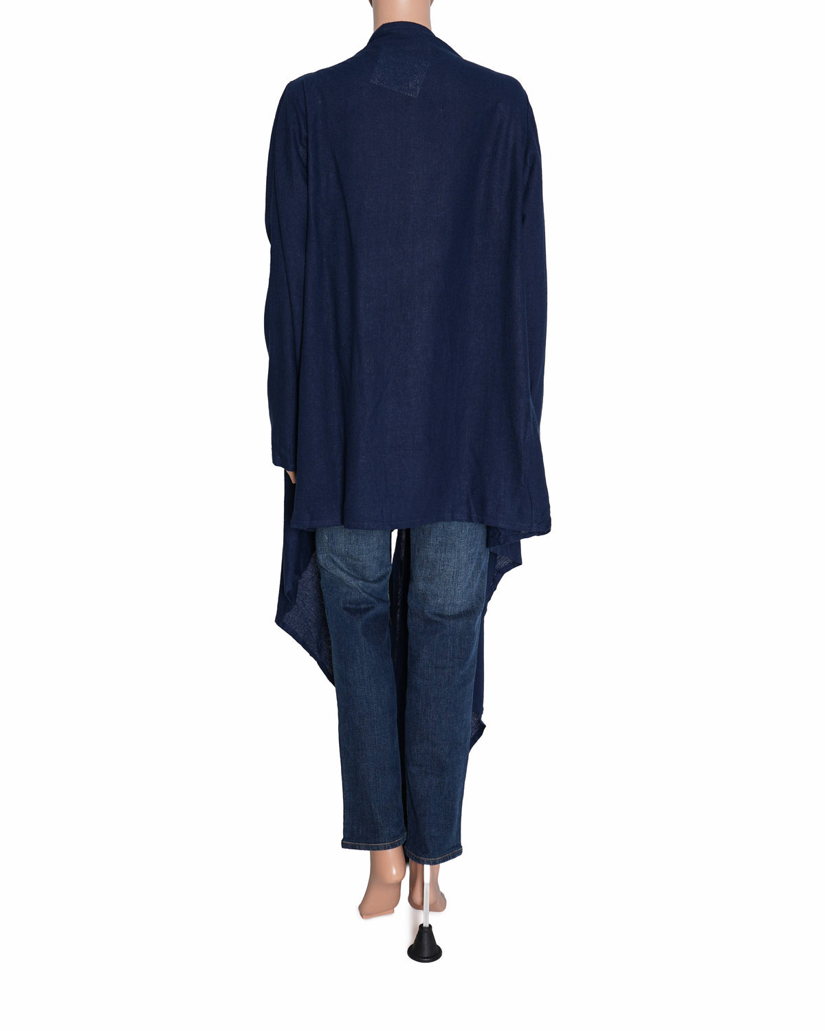 Payal Khandwala Indigo Silk Cape