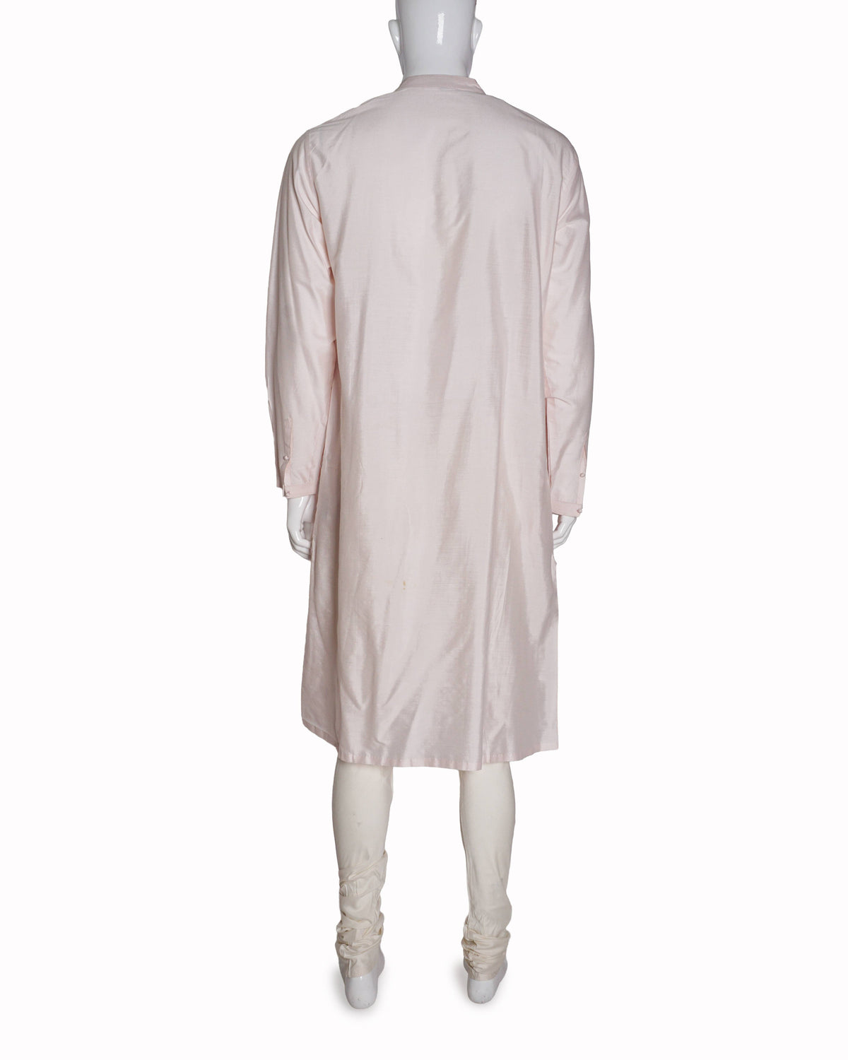Rajesh Pratap Singh Blush Pink Pintuck Men's Kurta Set