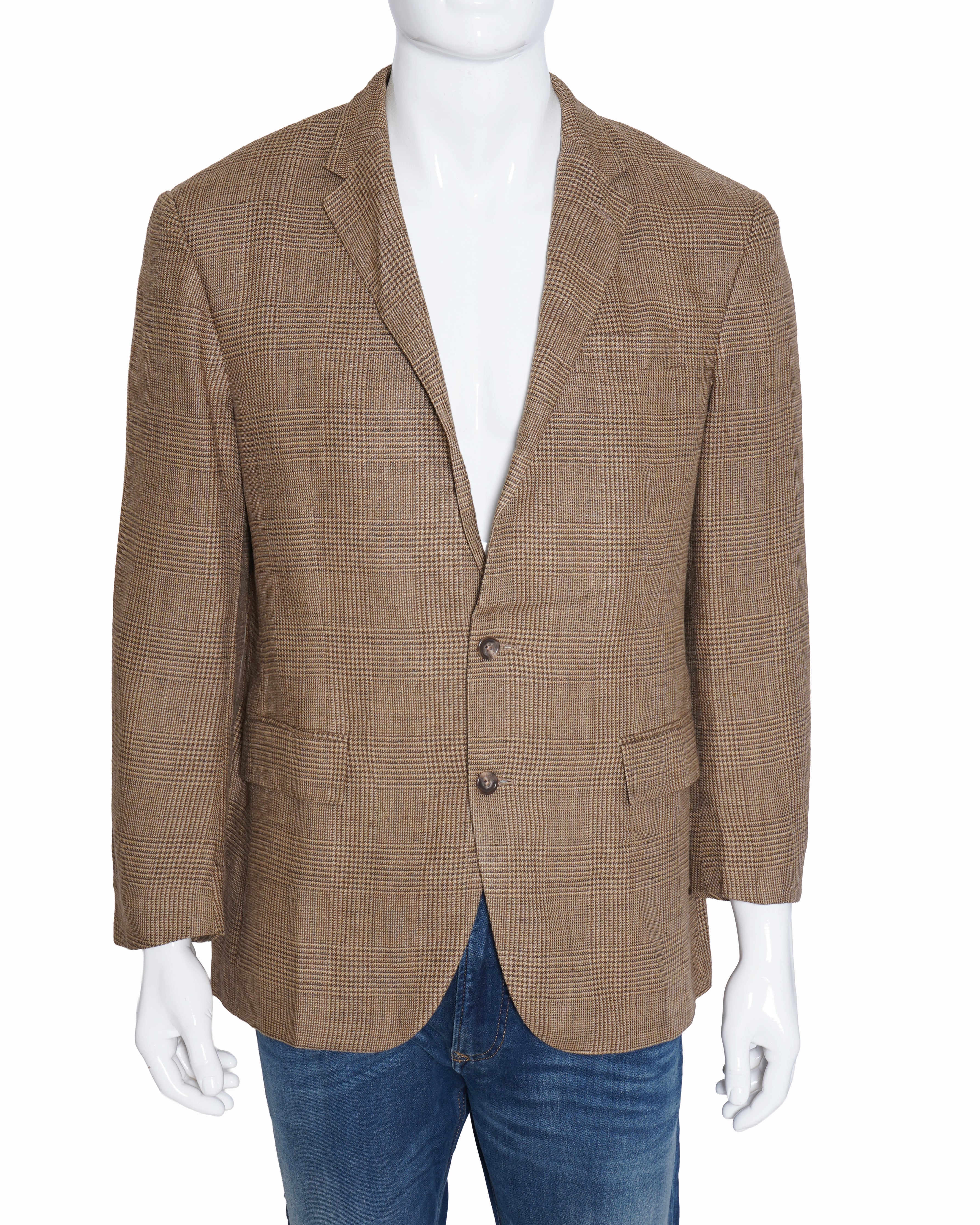 Polo by Ralph lauren Beige checkered blazer