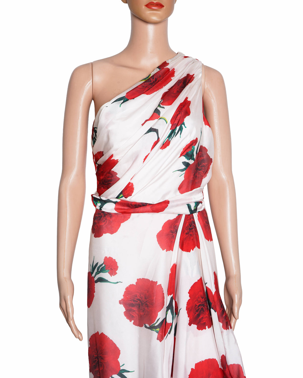 Renasci By Ritika Arya Jain Single Shoulder Floral Printed Dress
