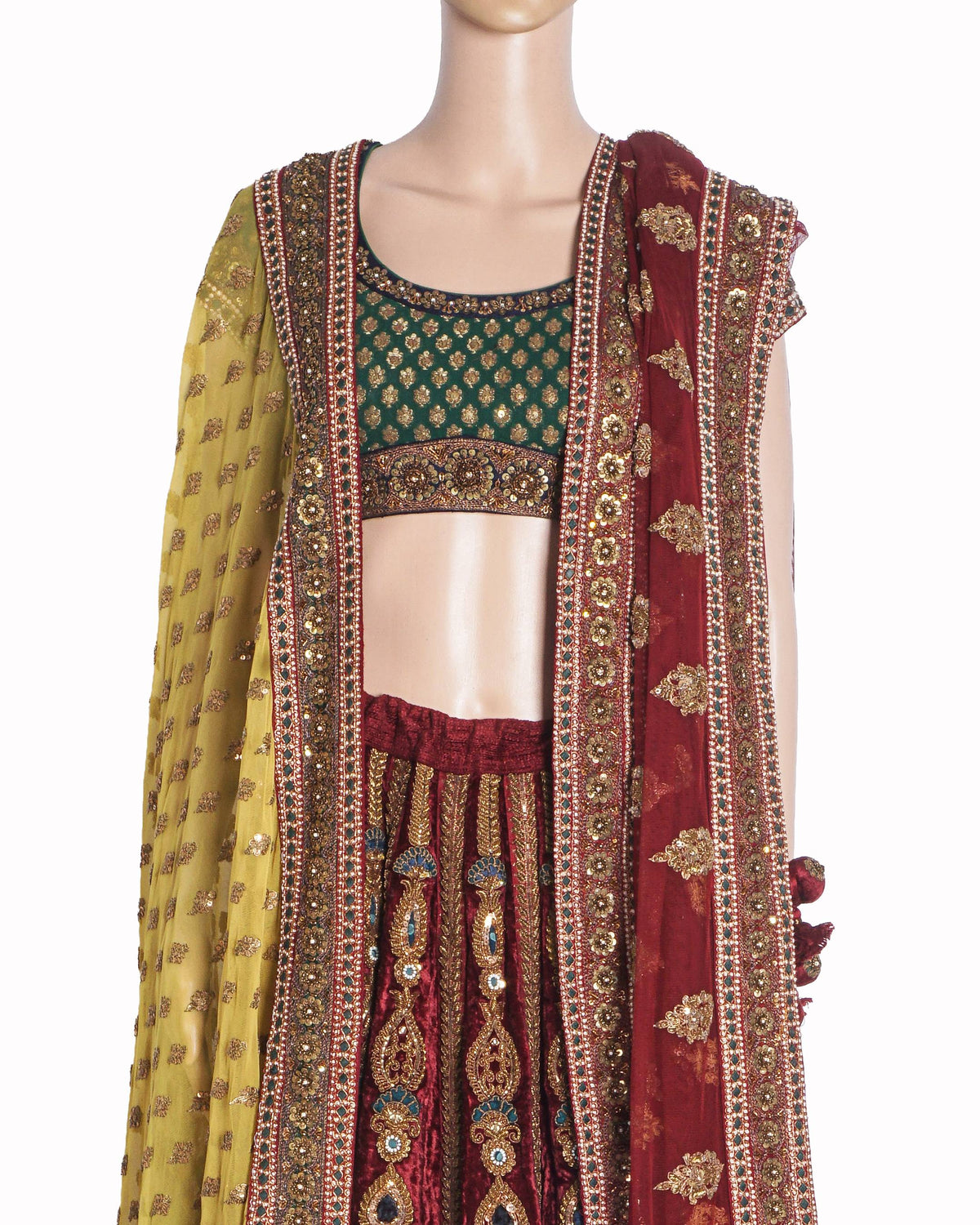 Sabyasachi Embroidered Lehenga Set