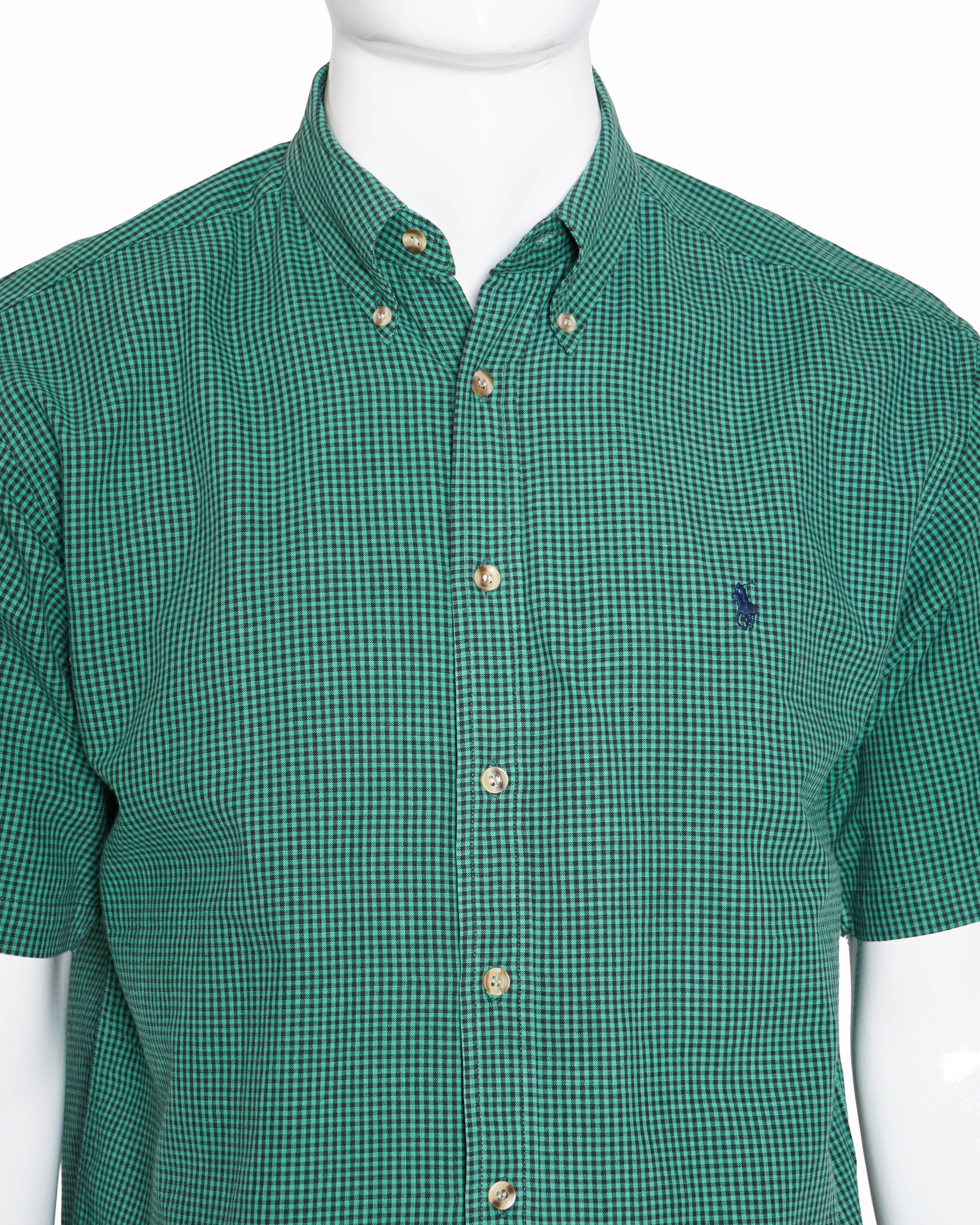 Vintage Ralph Lauren Polo Country Button Down Checkered Shirt