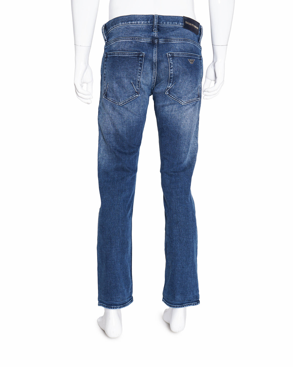 Emporio Armani Men's Indigo Regular-Fit Jeans