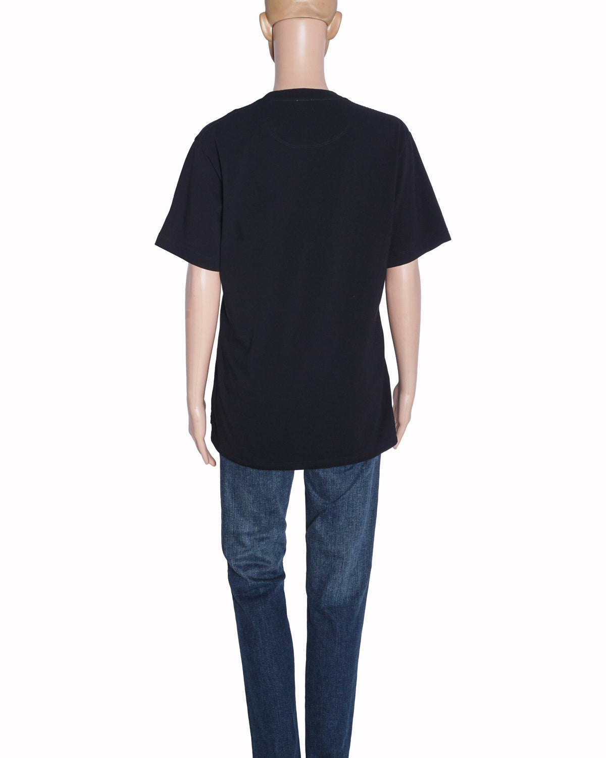 Missoni Black Cotton Zigzag Logo T-Shirt