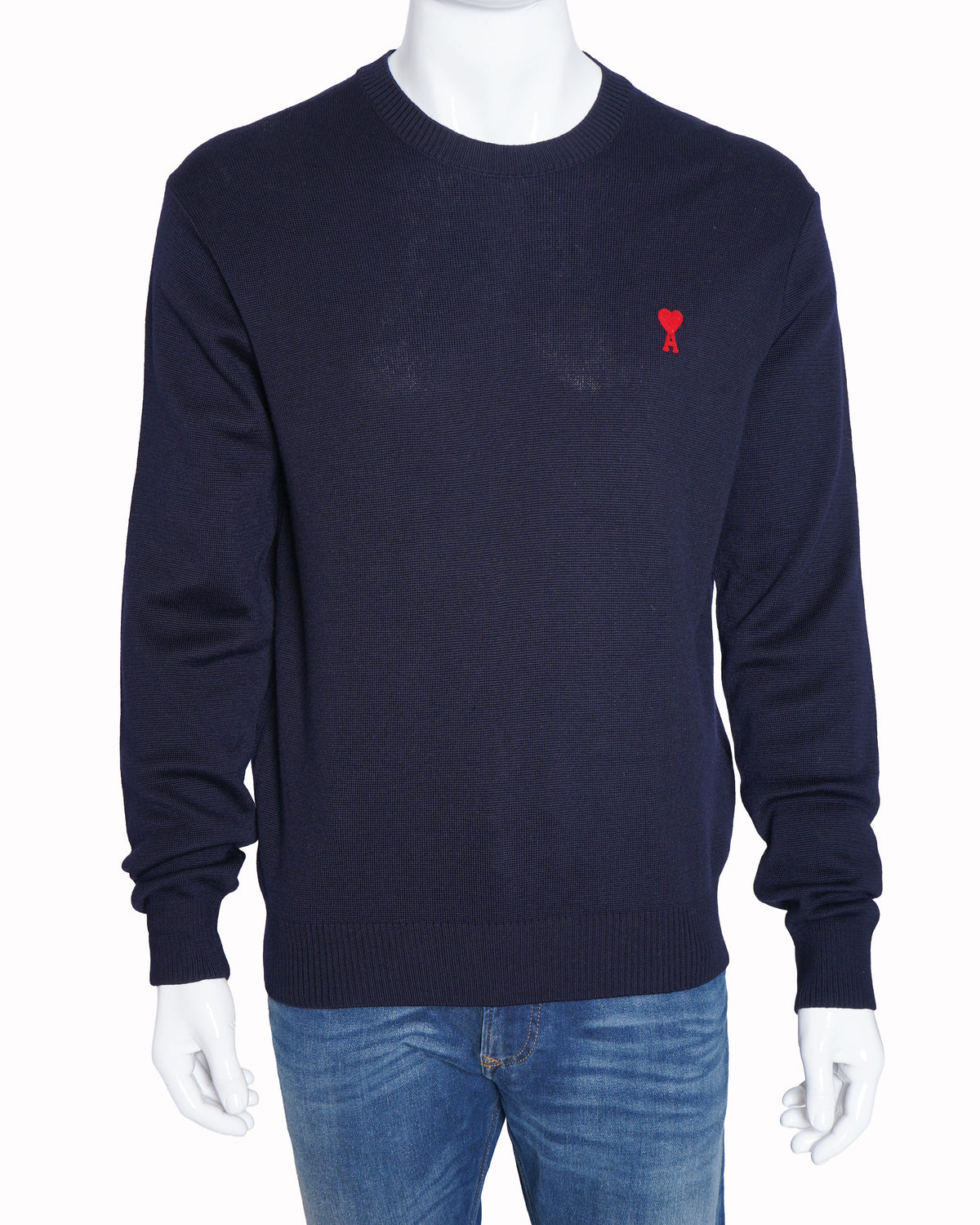 Ami Paris Sweatshirt in navy blue