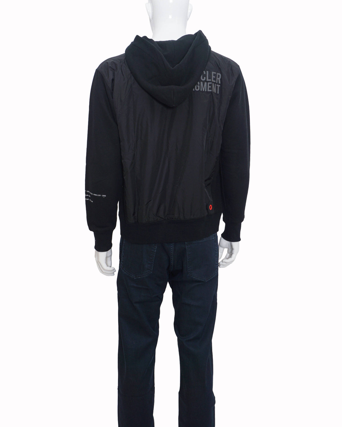 Moncler - 7 Moncler Fragment Shell-Panelled Loopback Cotton-Jersey Zip-Up Hoodie