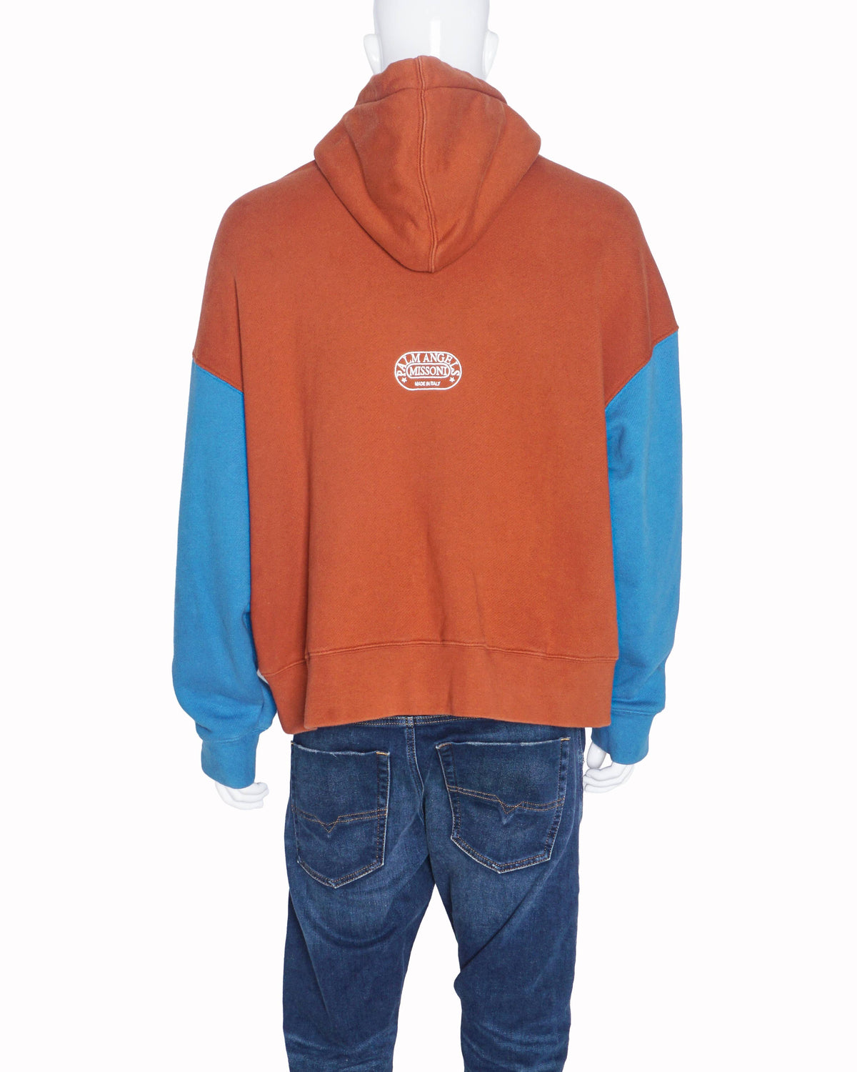 Palm Angels x Missoni Graphic Print Color-Blocked Unisex Hoodie