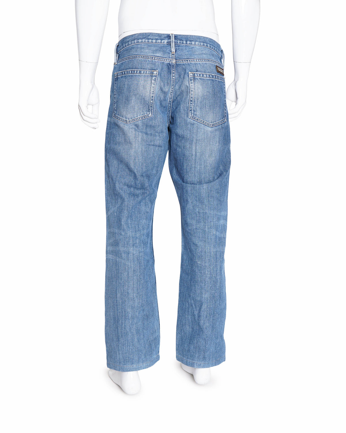 Burberry Brit Men’s Straight-Fit Indigo Blue Jeans