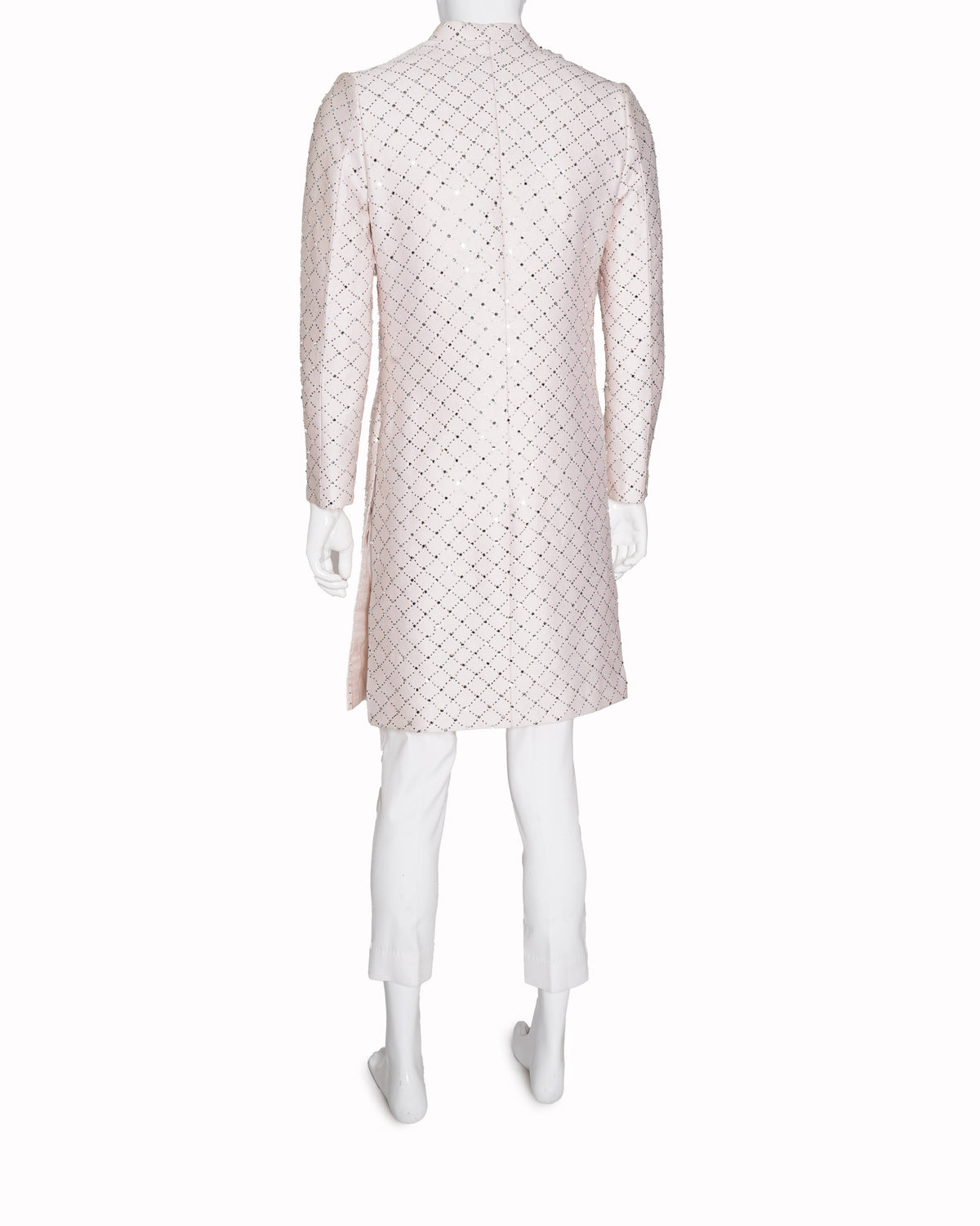 Sawan gandhi light pink sherwani