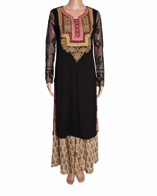 Ritu Kumar suit set of 2 in black