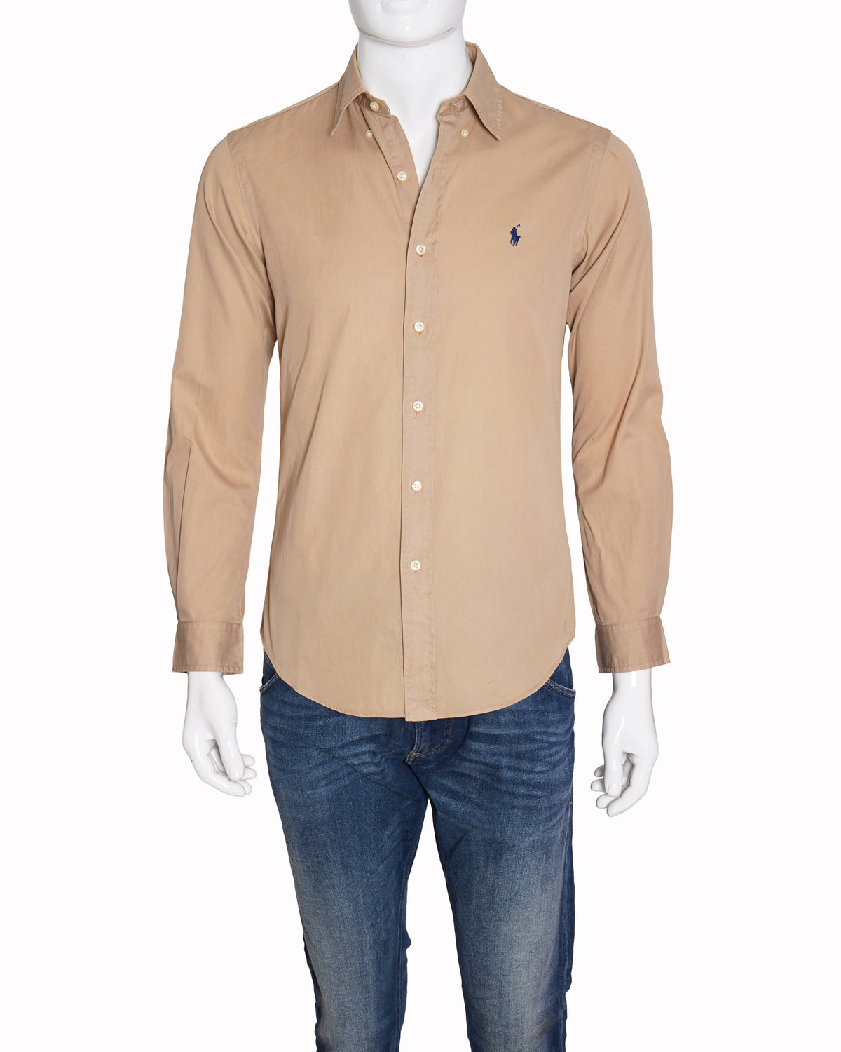 Ralph Lauren beige full sleeves shirt