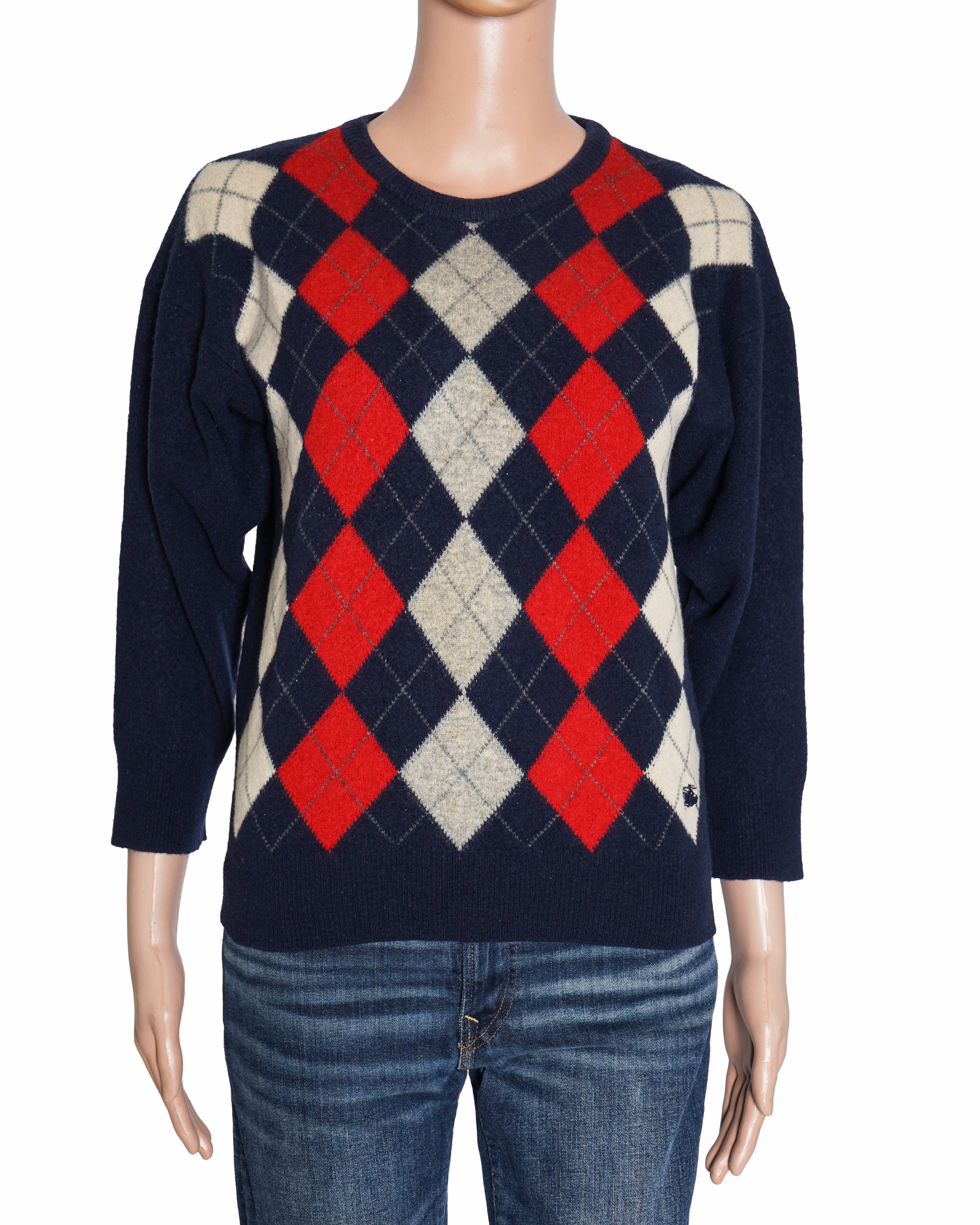 Vintage Burberrys Pure Lambswool Sweater