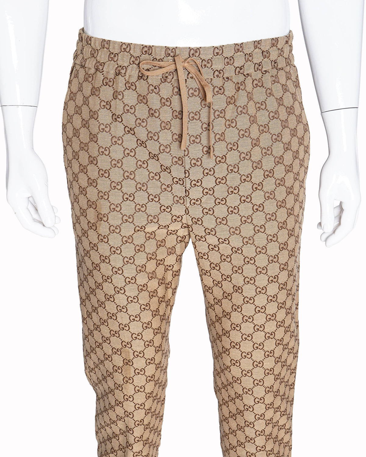 Gucci Monogram GG Supreme Cotton Canvas Track Pants
