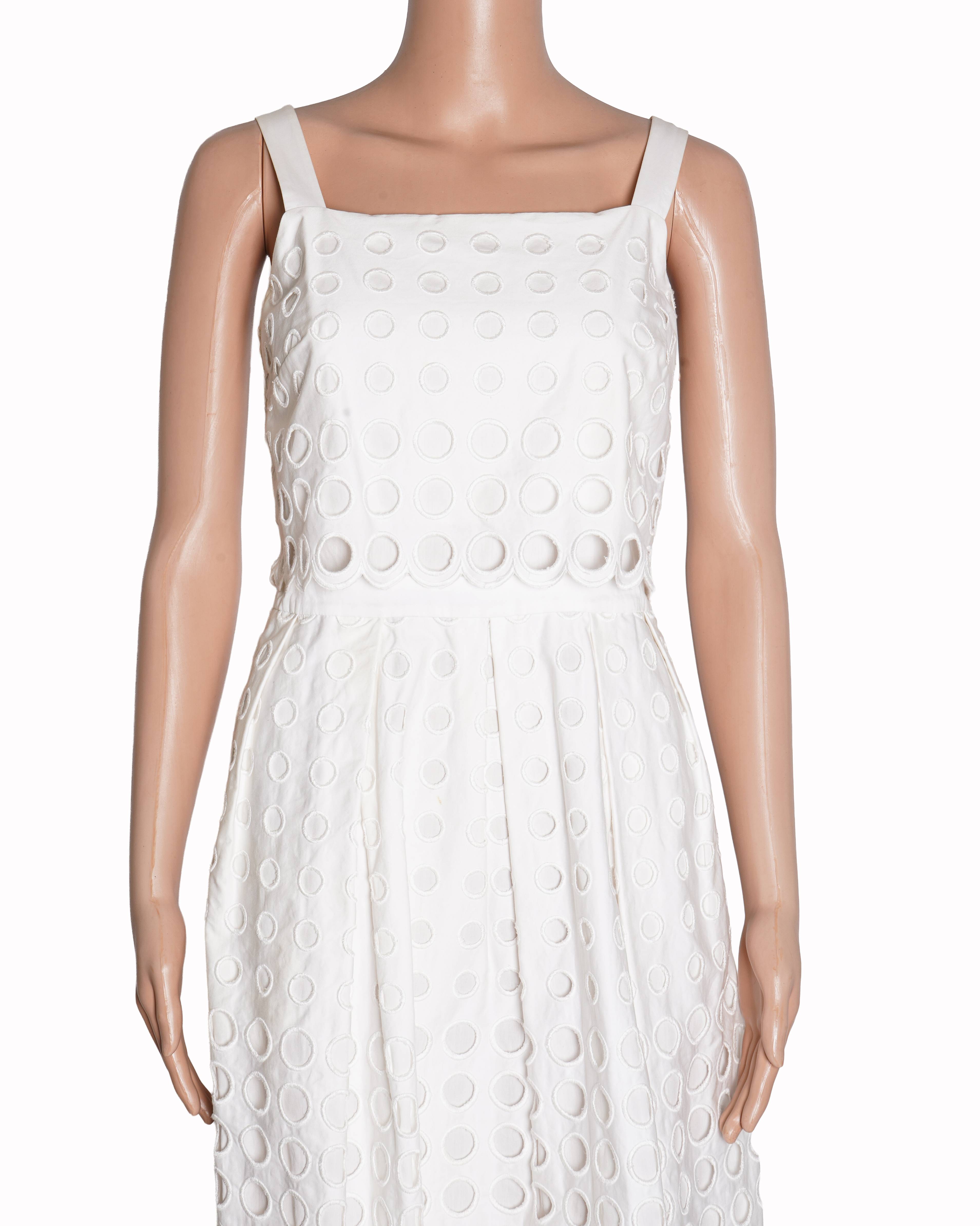 Karen Millen Mini Summer Dress In White
