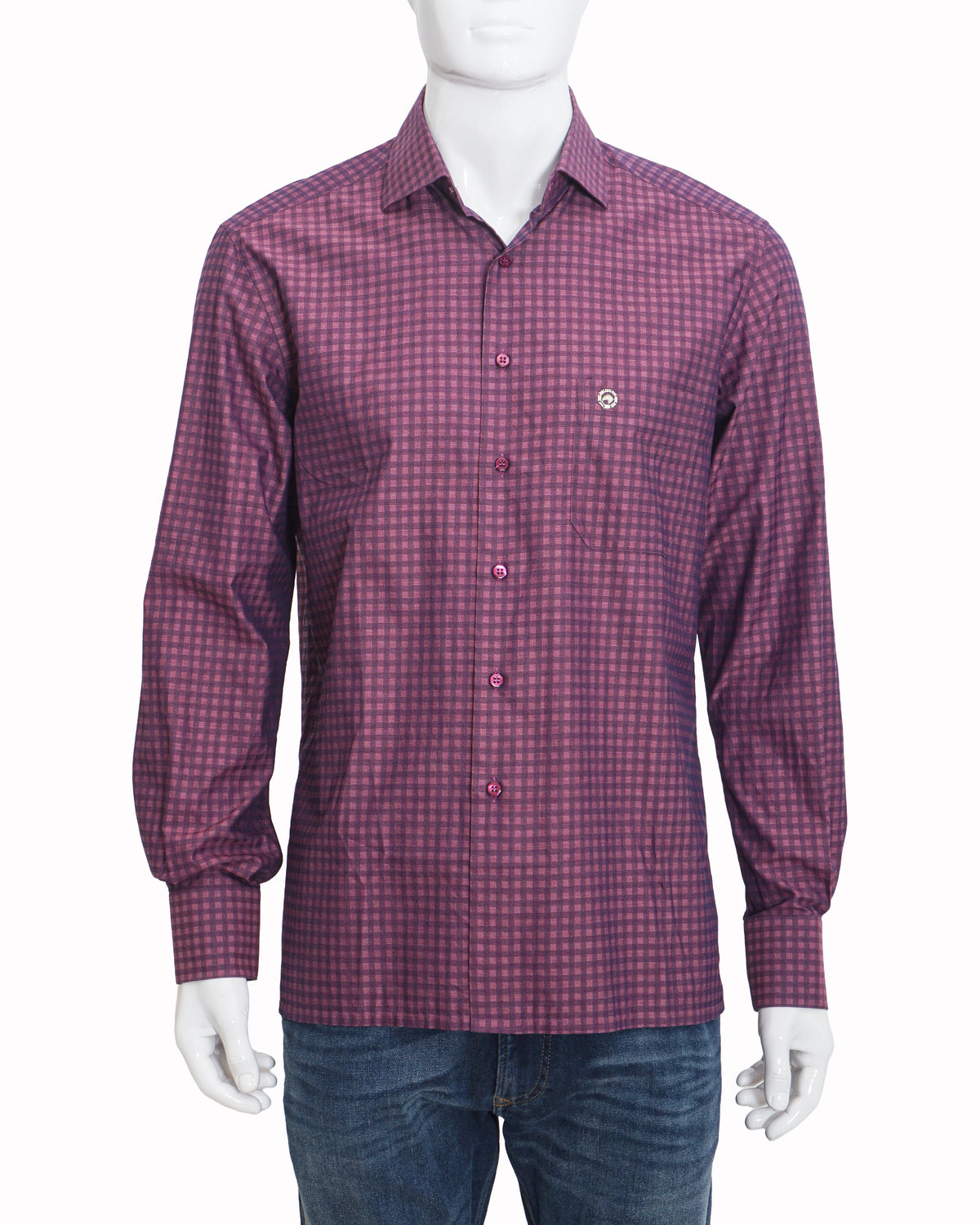 Stefano Ricci Plaid Print Long Sleeve Shirt