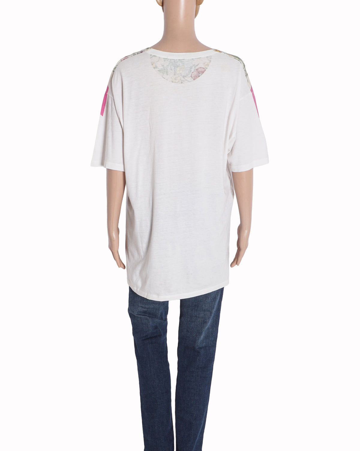 Gucci Floral Dans Mon Pays On M'Appelait L'Amour Oversized T-Shirt