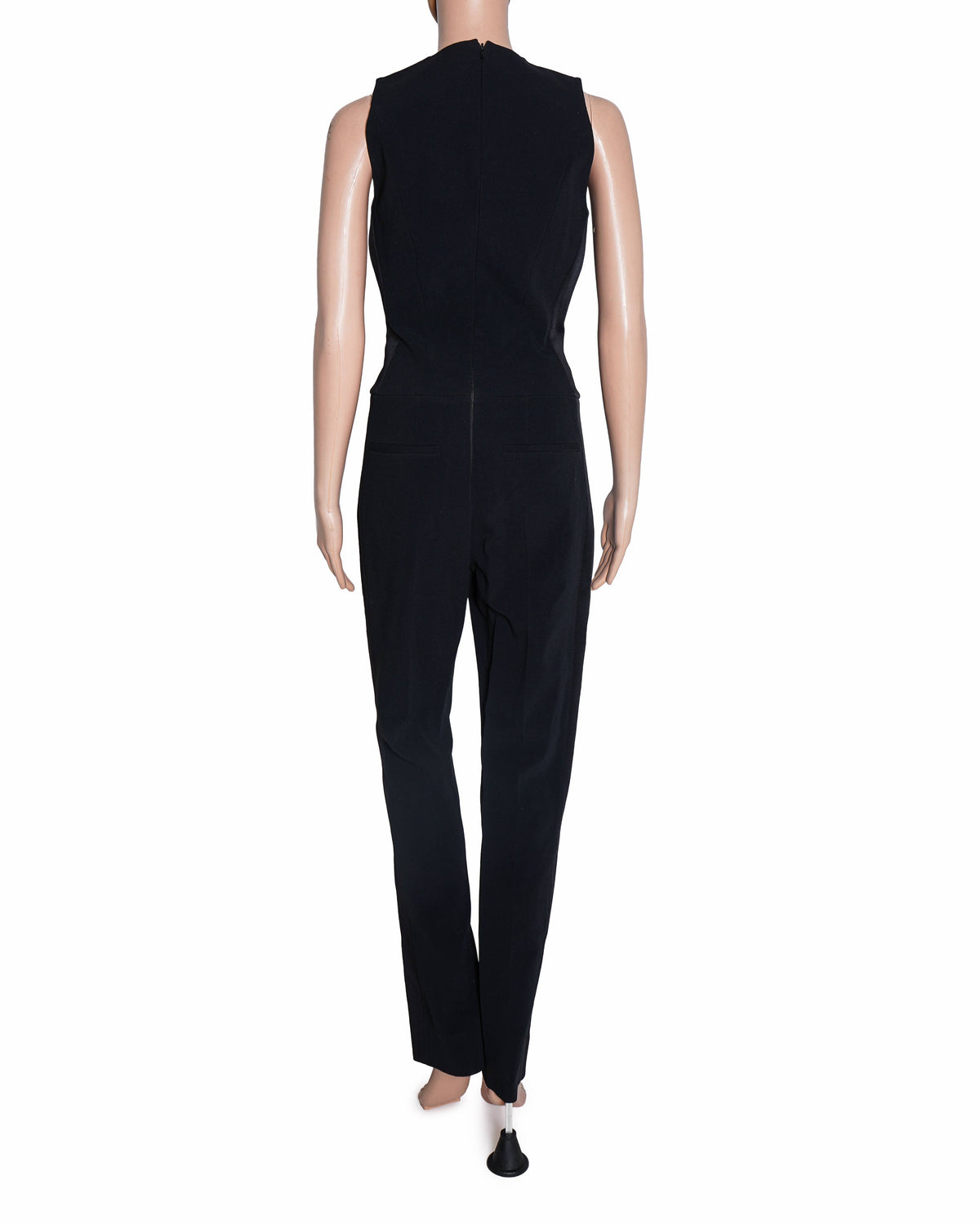 Mugler Tuxedo-Inspired Sleeveless Jumpsuit