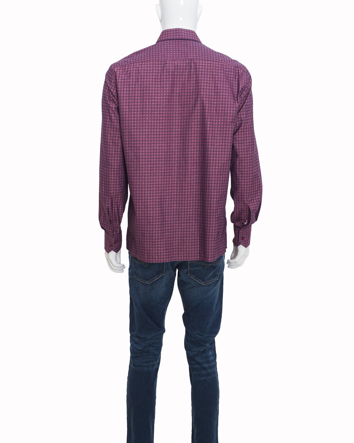 Stefano Ricci Plaid Print Long Sleeve Shirt