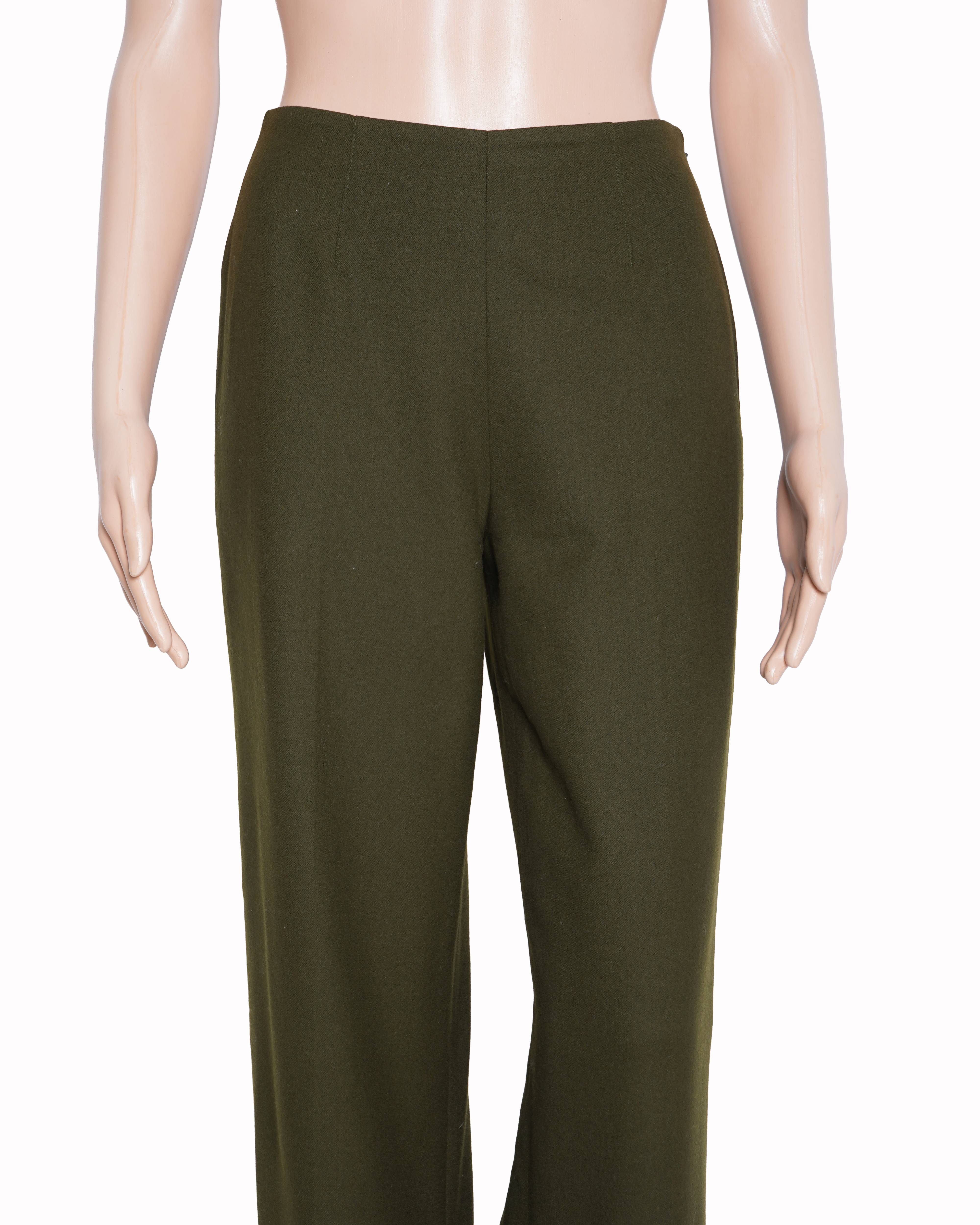 Ralph Lauren Woolen Olive Pants