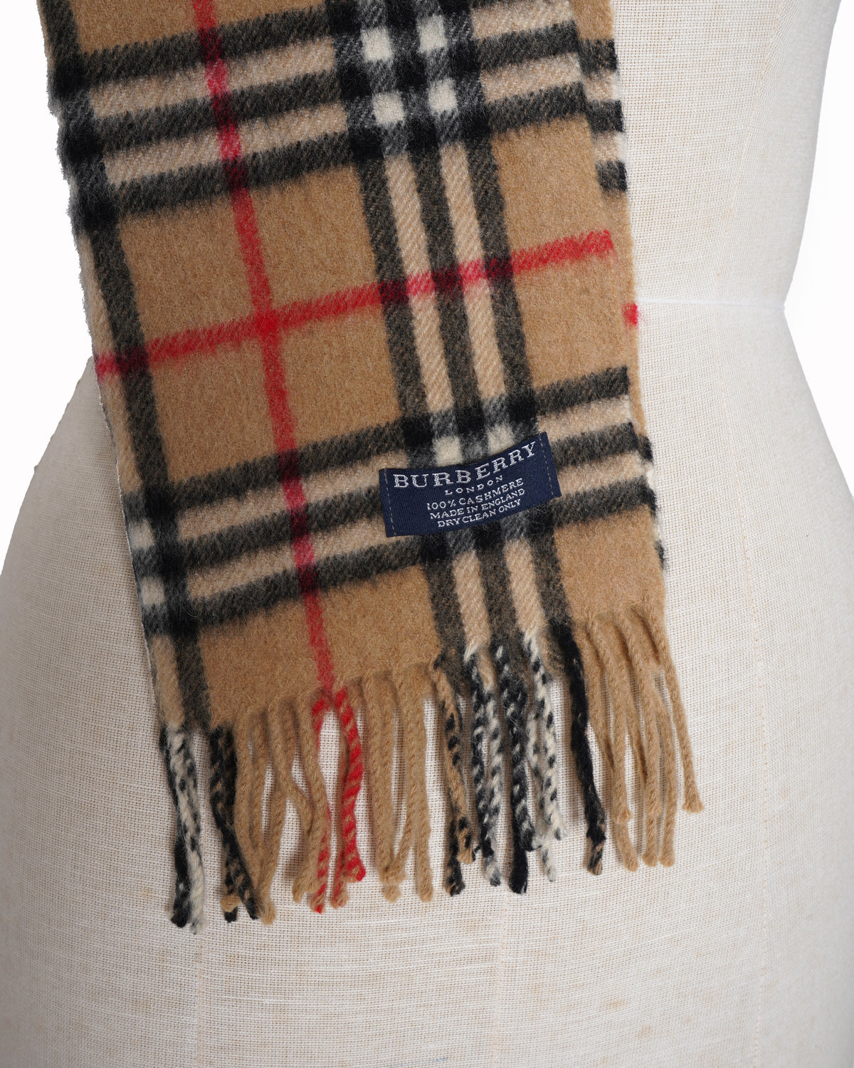 Burberry beige wool Scarf