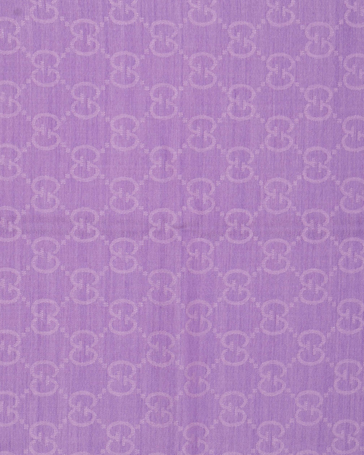 New Gucci GG wool silk scarf