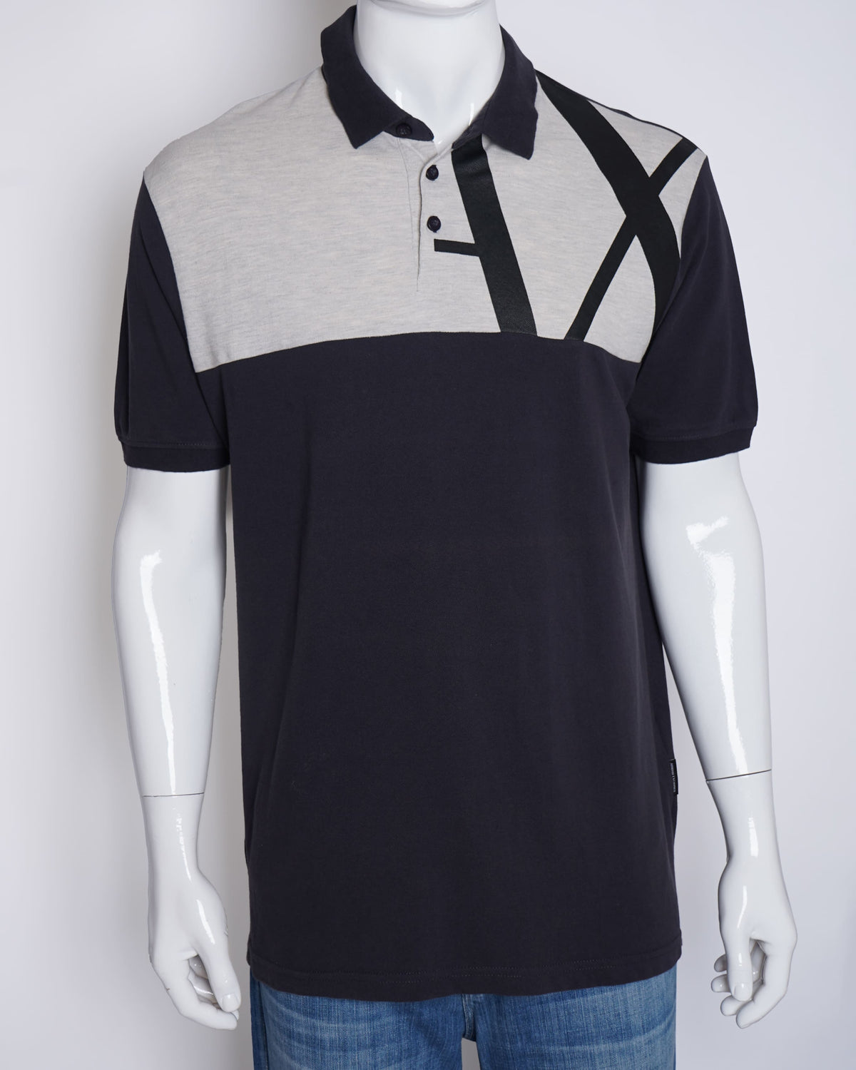 Armani Exchange logo half sleeve tshirt for men