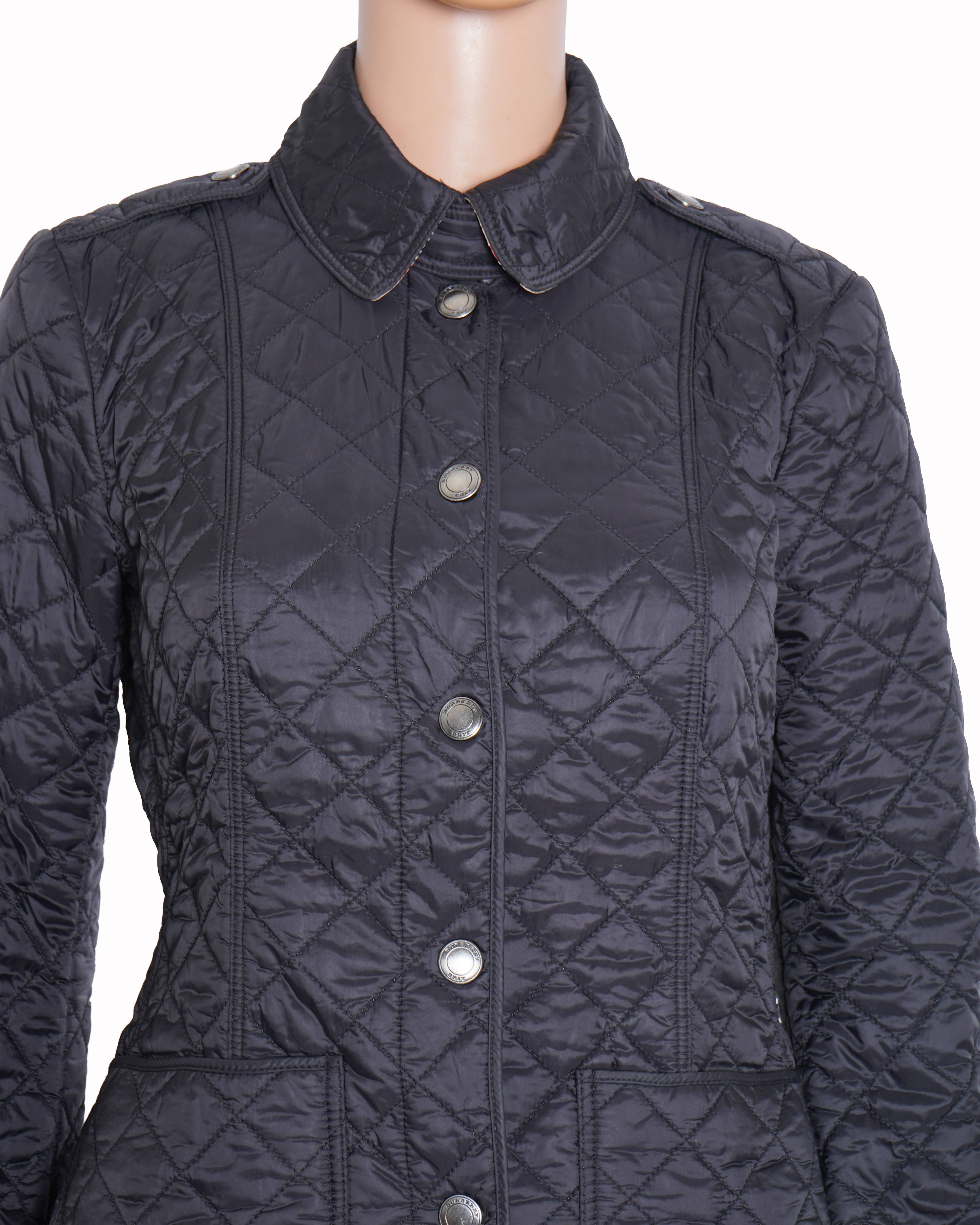 Burberry quilted puffer jacket