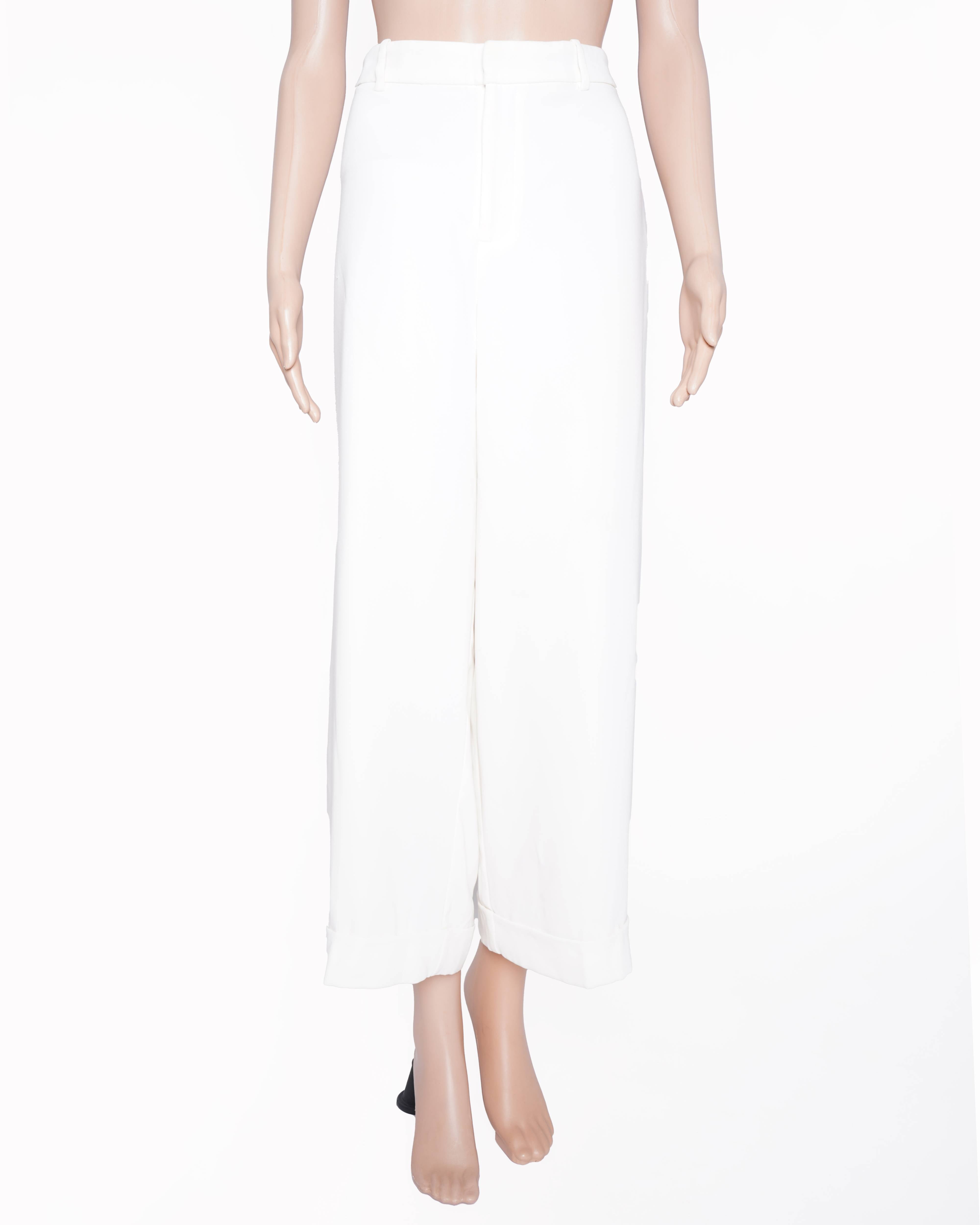 Ralph Lauren Trousers In white