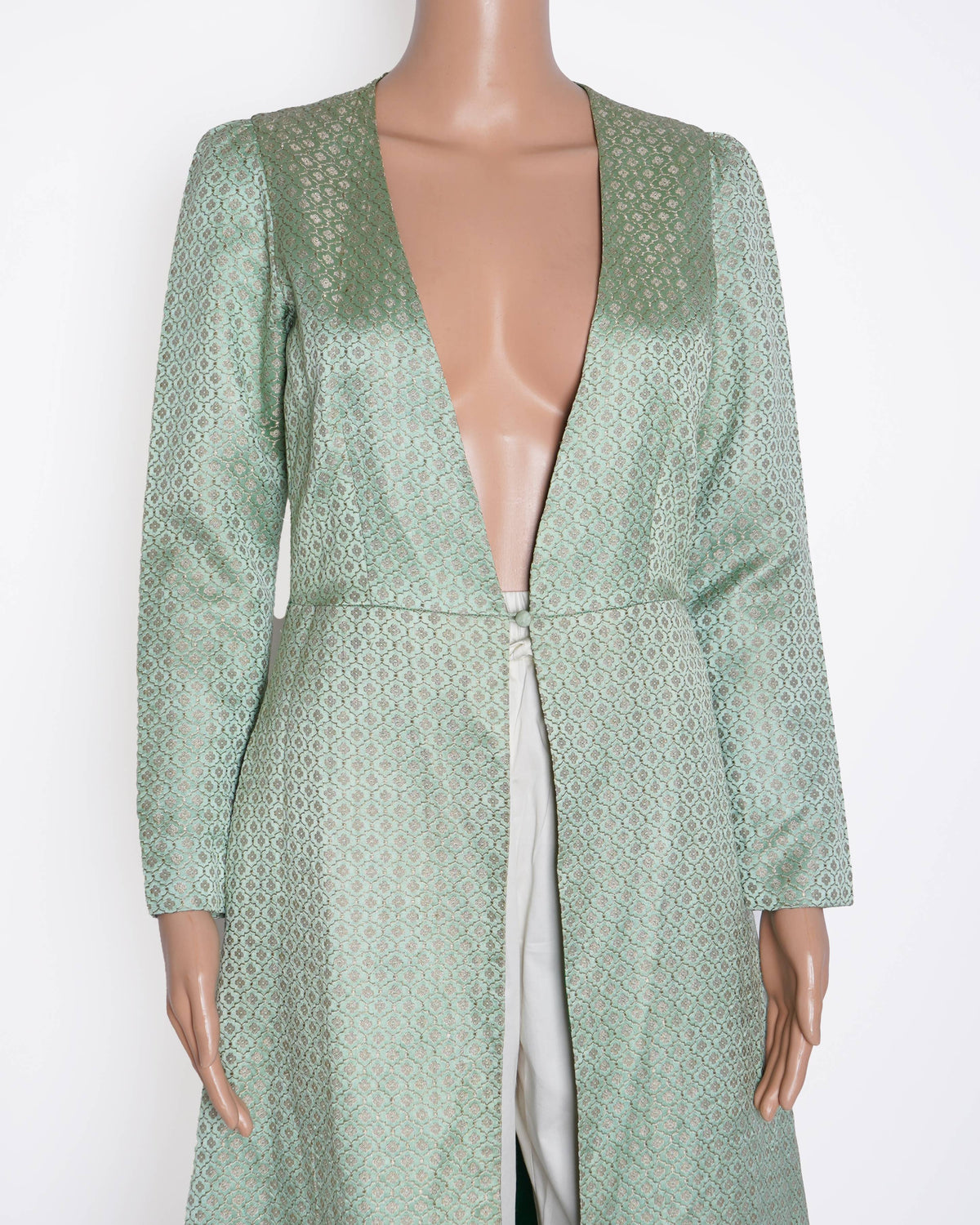 Sanjay garg embroidered overcoat