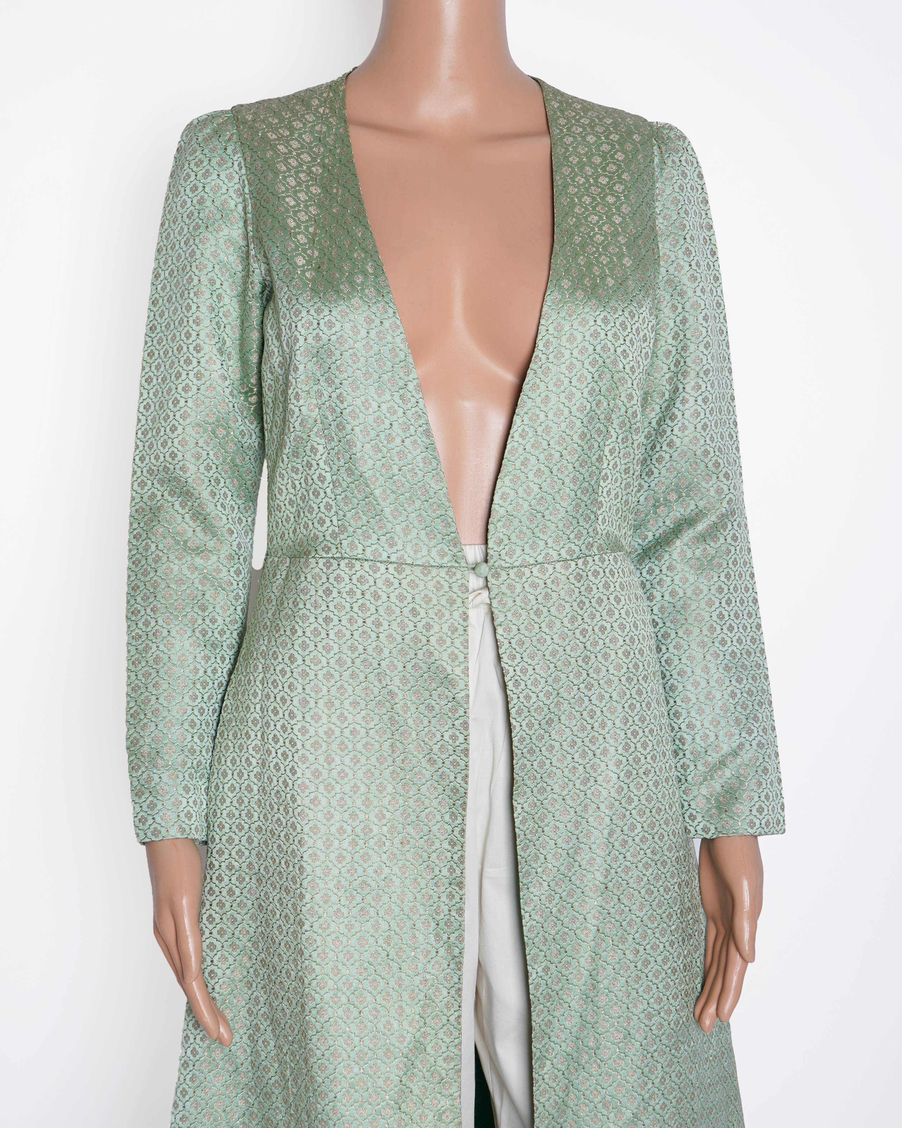 Sanjay garg embroidered overcoat