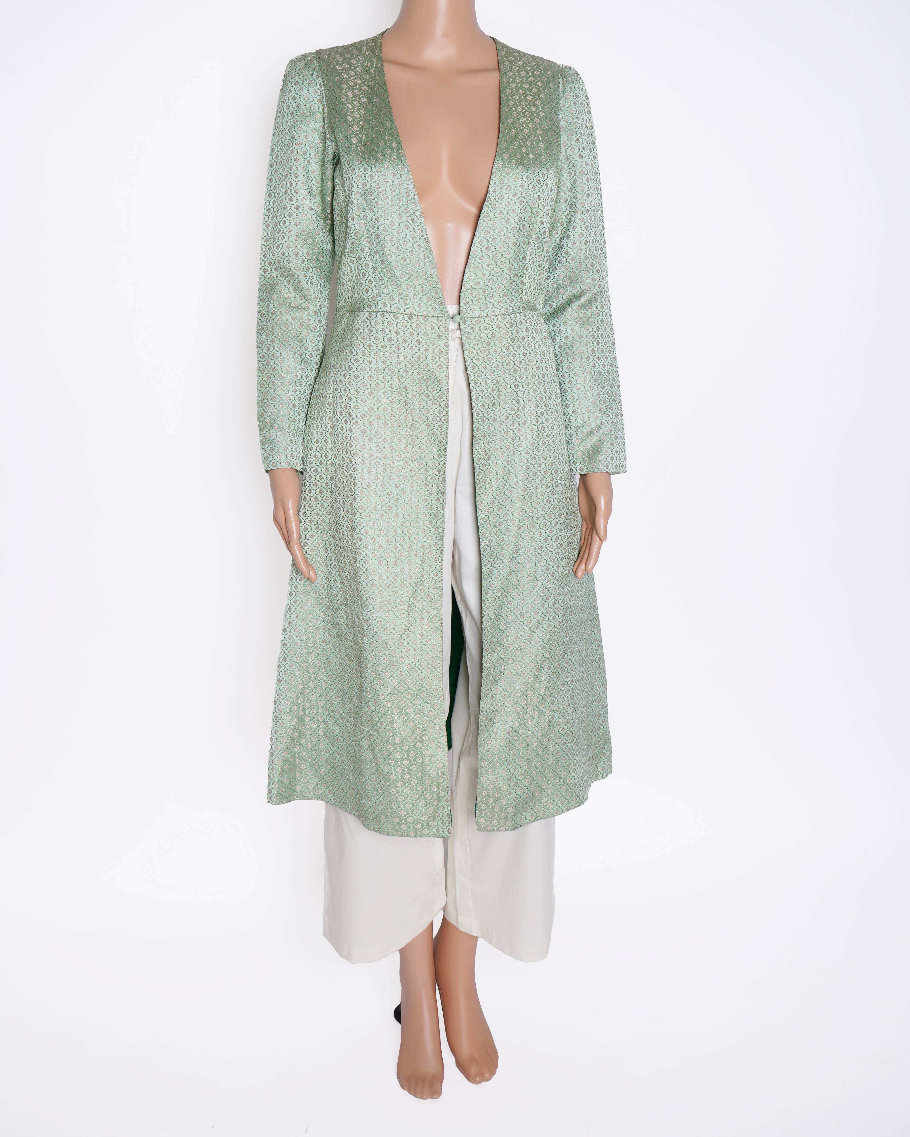 Sanjay garg embroidered overcoat