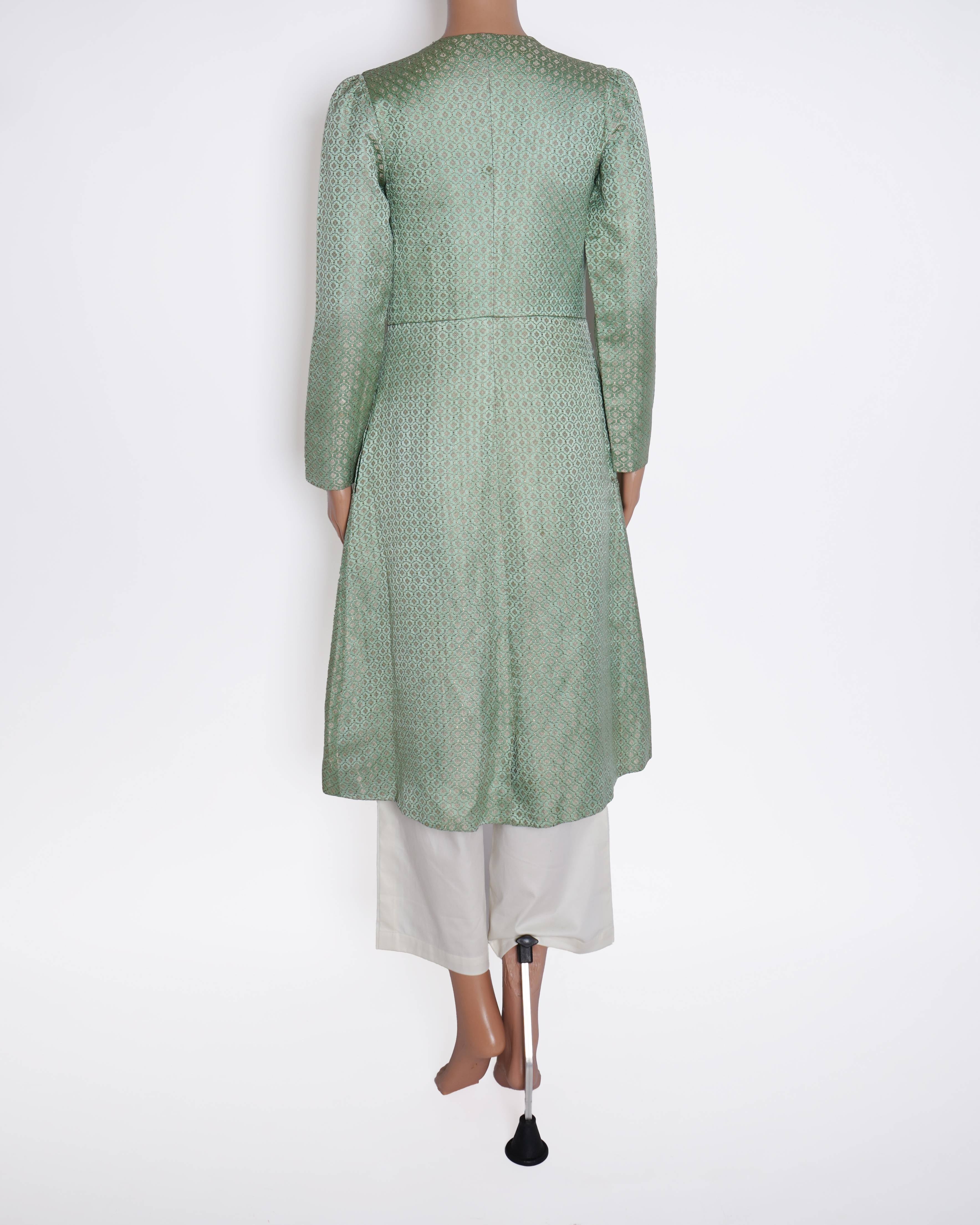 Sanjay garg embroidered overcoat