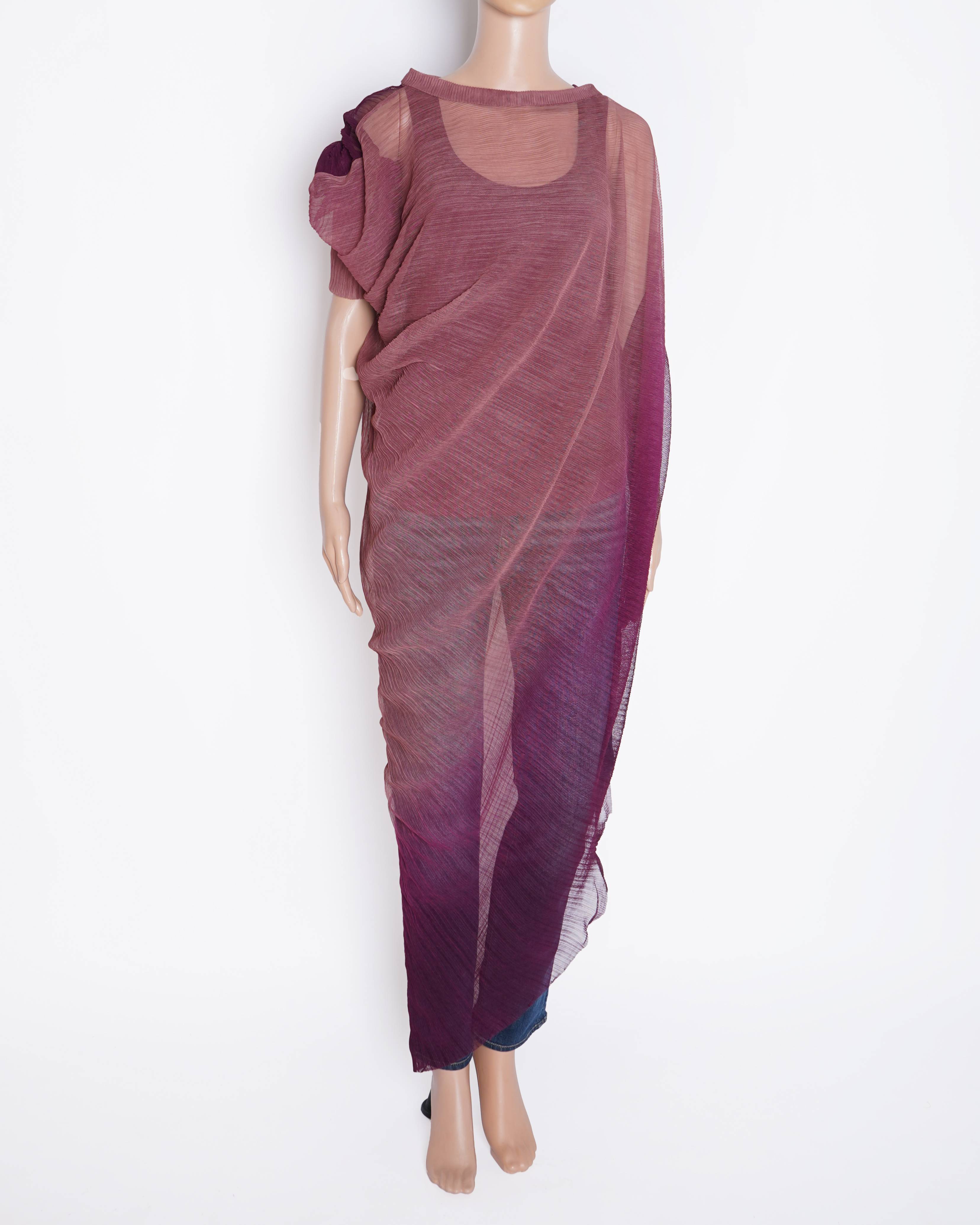 New Tarun tahiliani ombre shade sheer top
